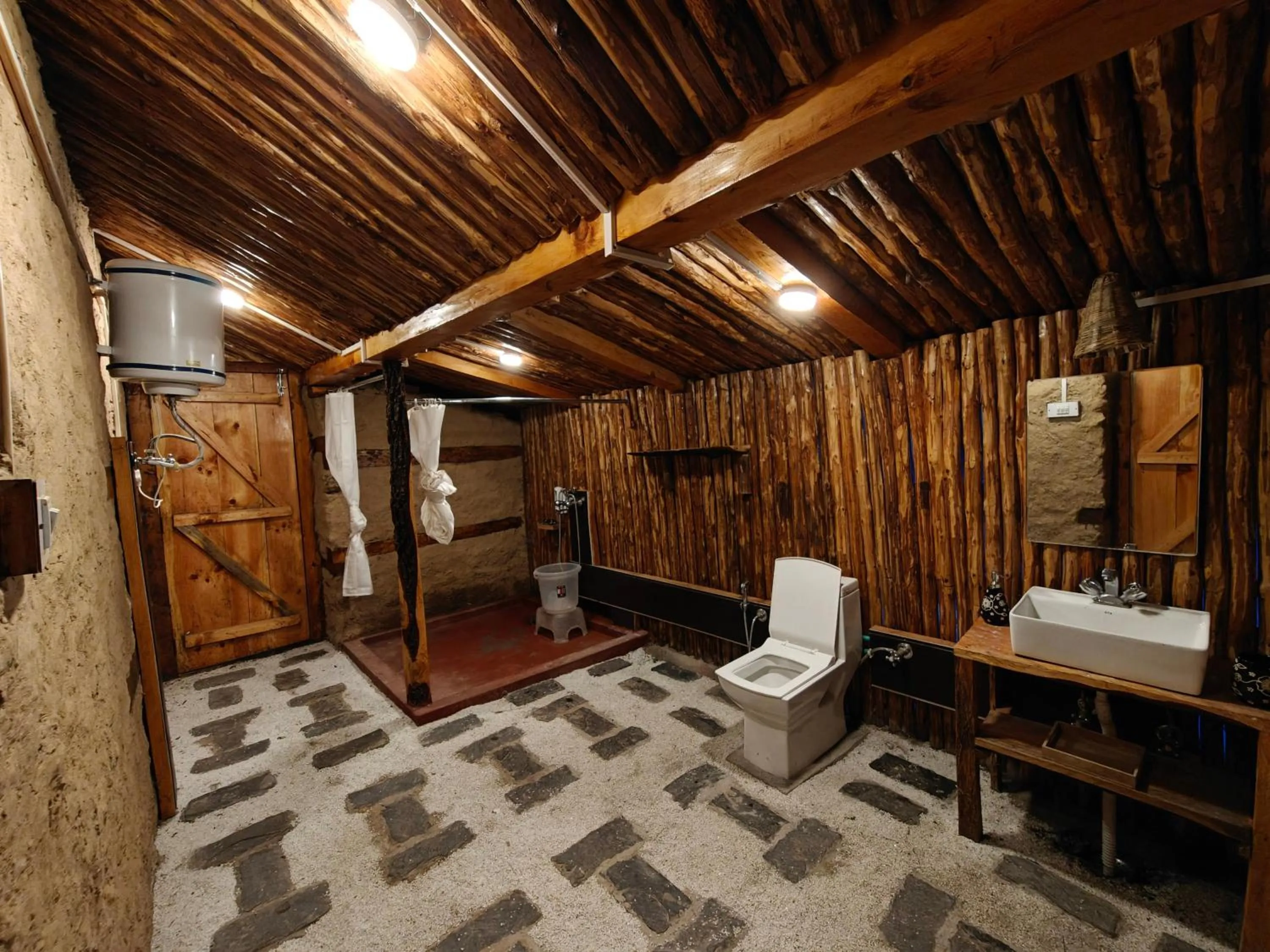 Bathroom in Upepo - The Sky Village