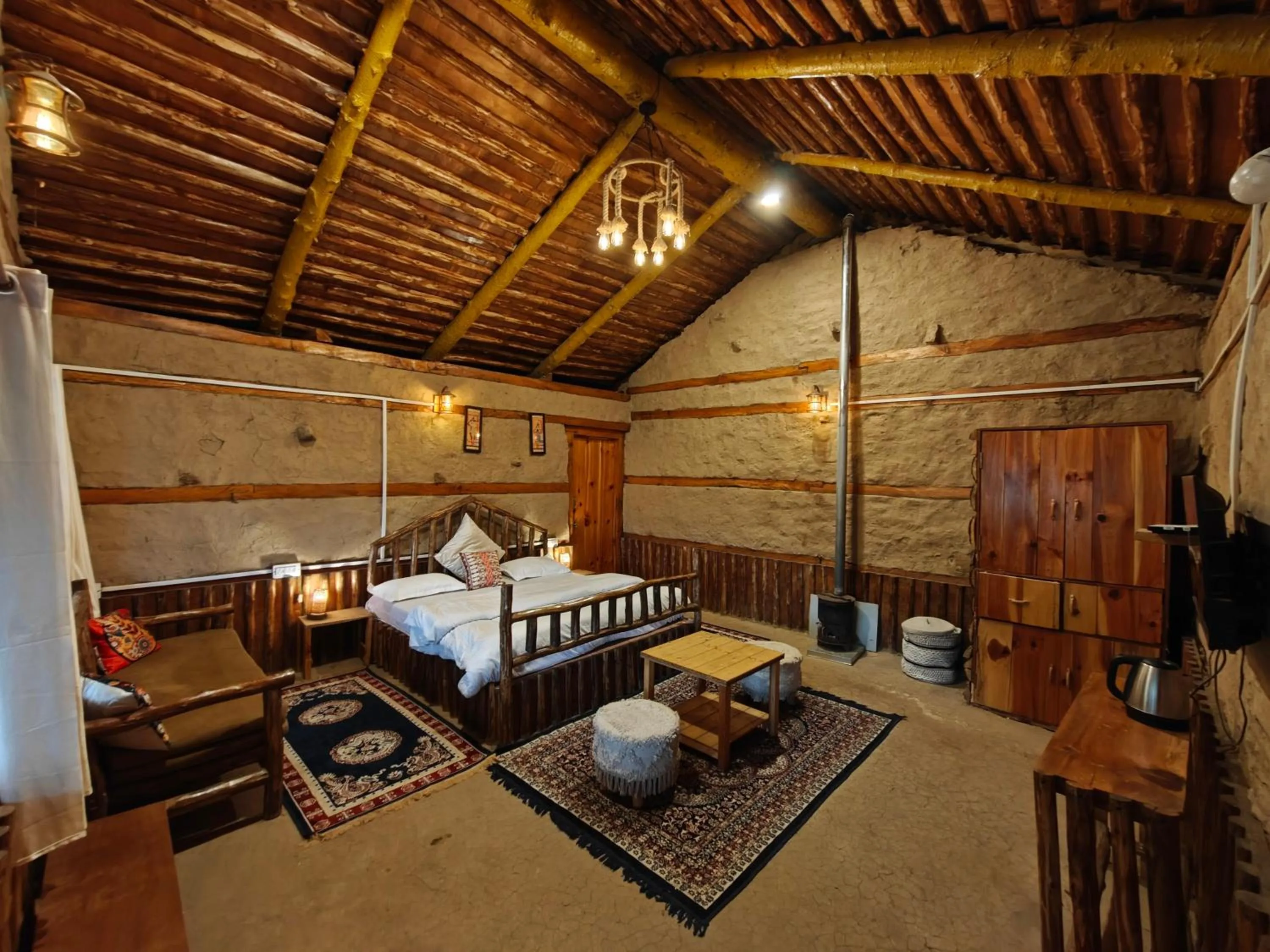 Bed in Upepo - The Sky Village