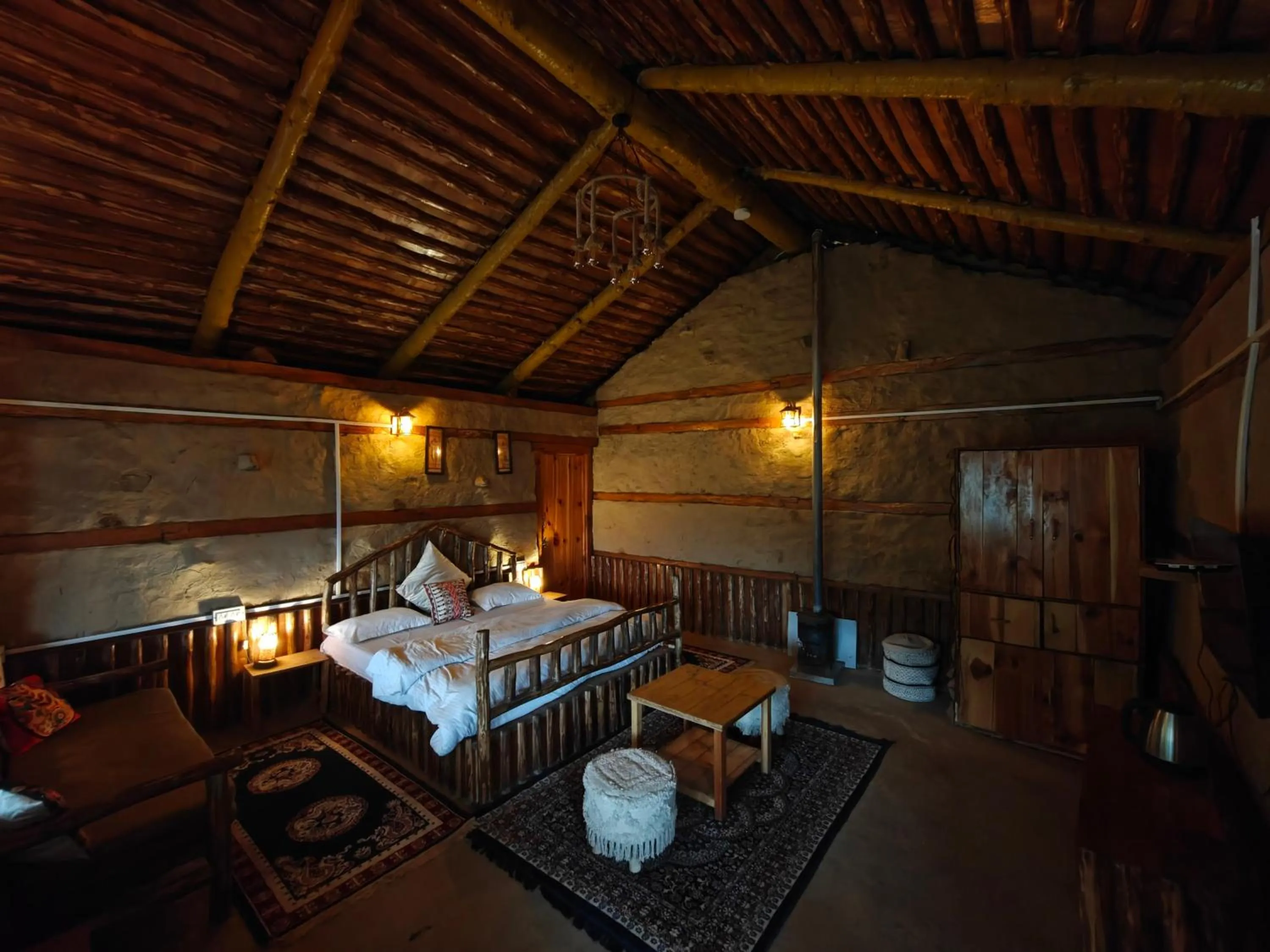 Bed in Upepo - The Sky Village