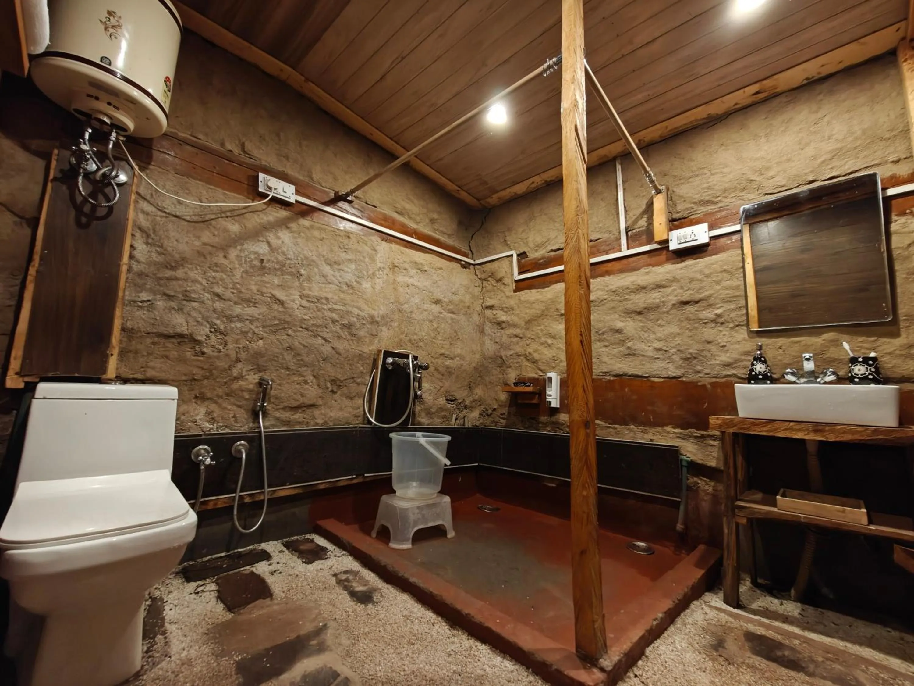 Shower in Upepo - The Sky Village