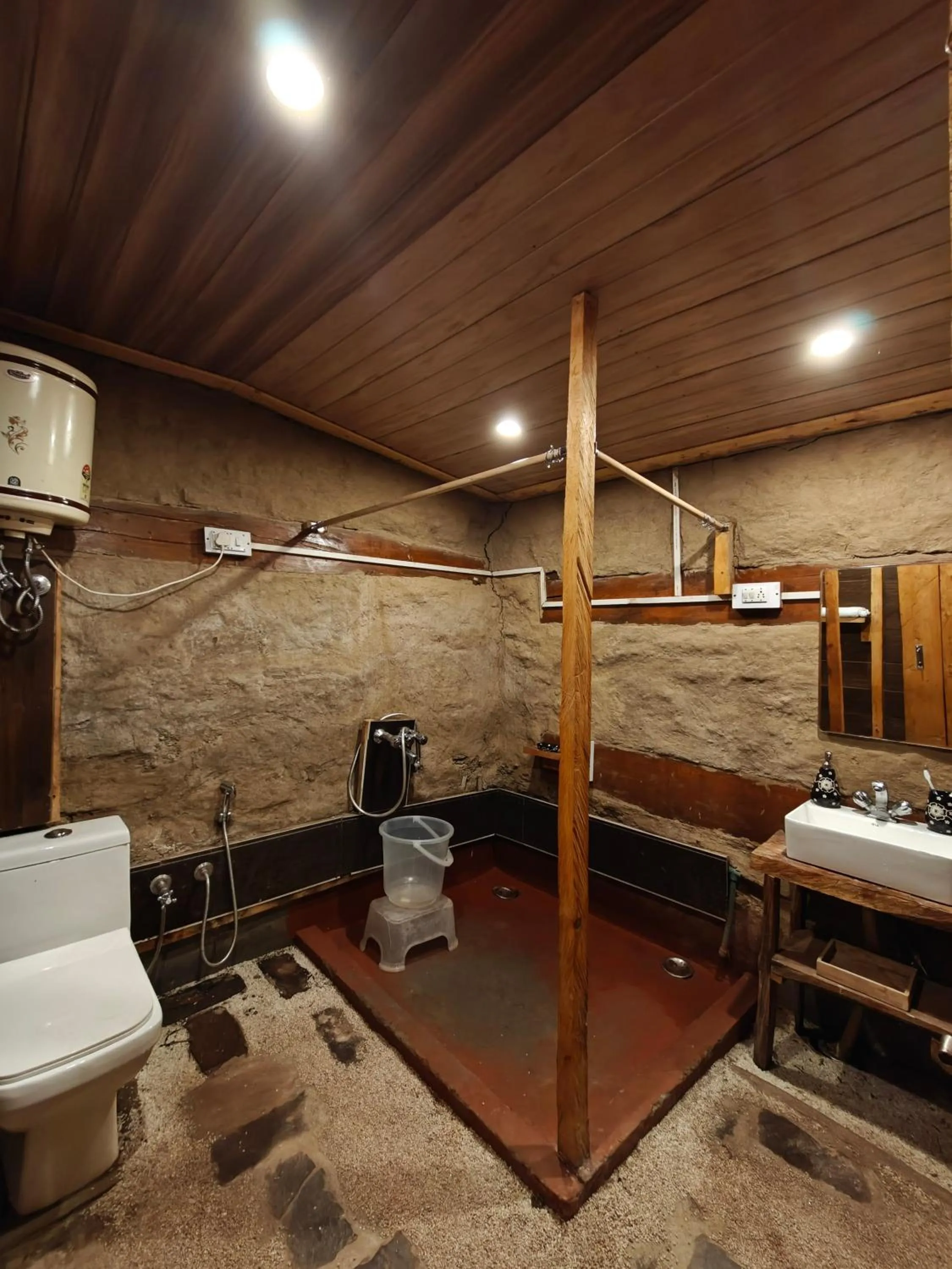 Shower in Upepo - The Sky Village