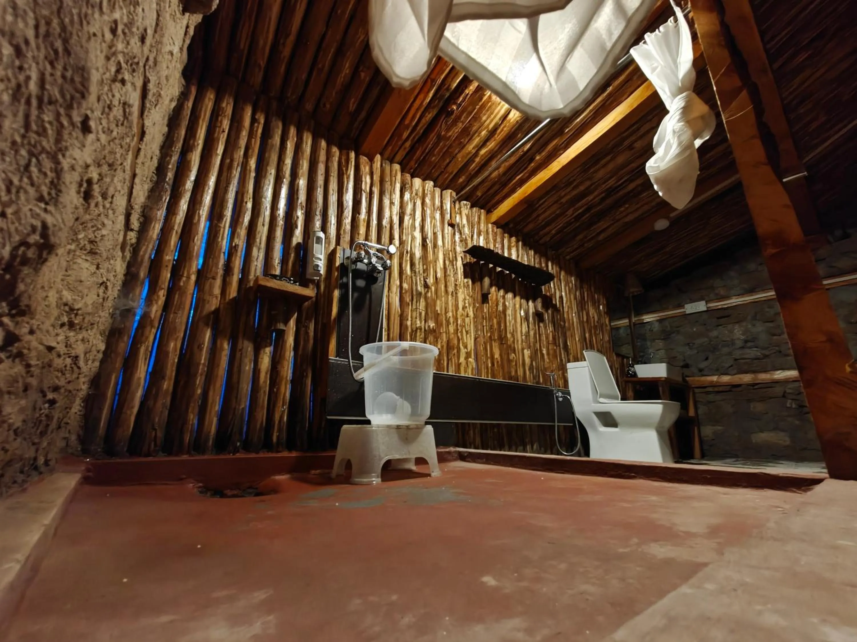 Toilet in Upepo - The Sky Village