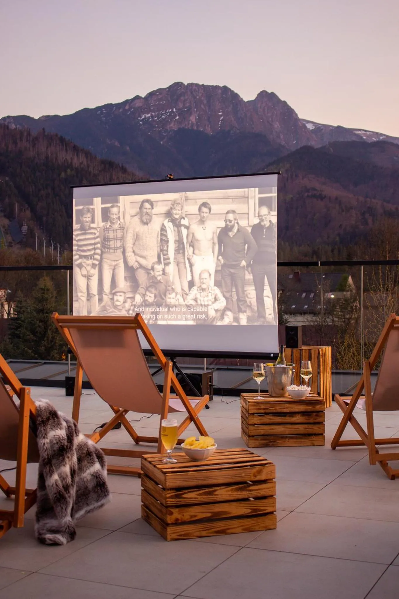 Balcony/Terrace in Renesans Residence Zakopane