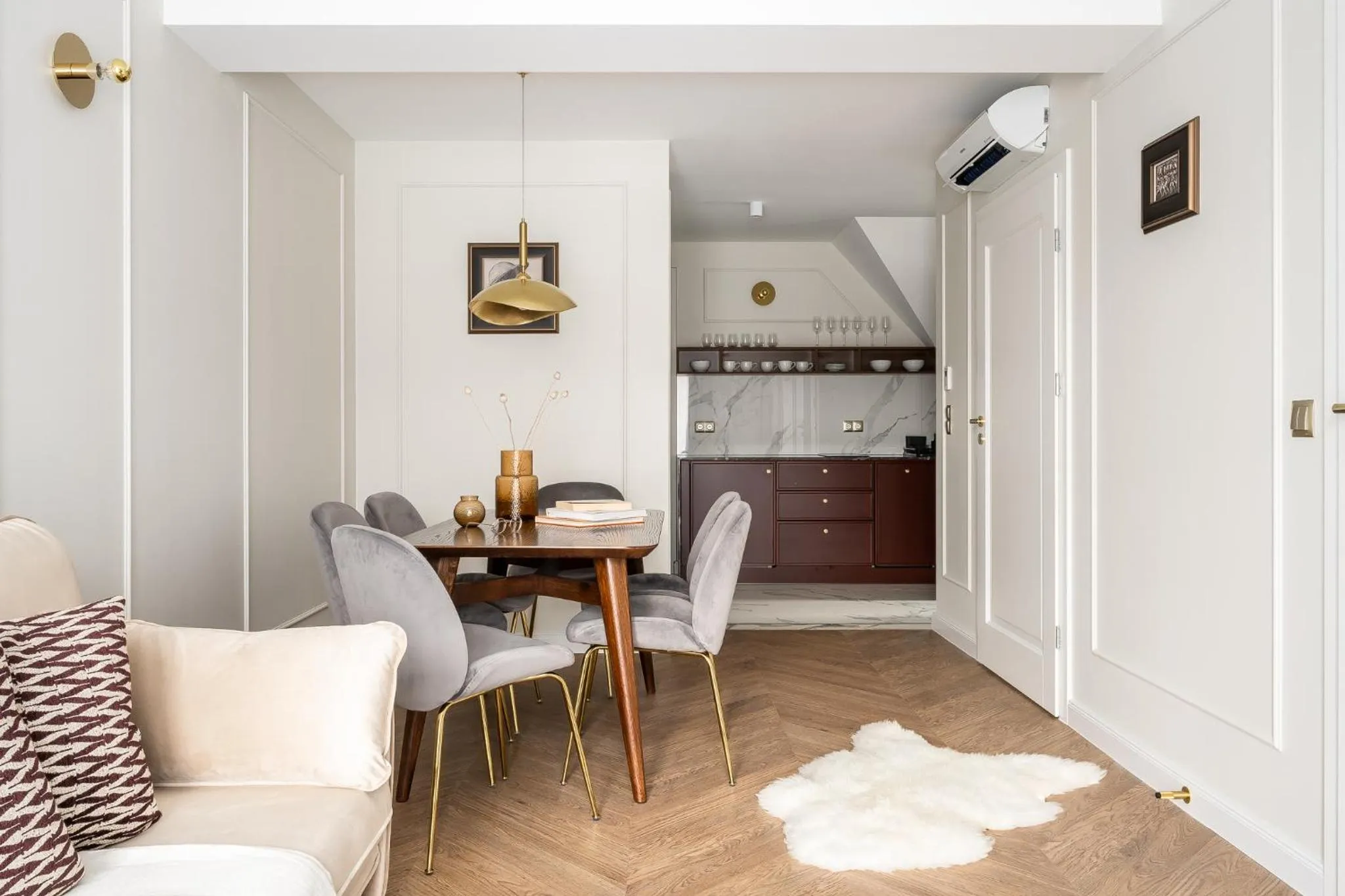 Kitchen or kitchenette in Renesans Residence Zakopane