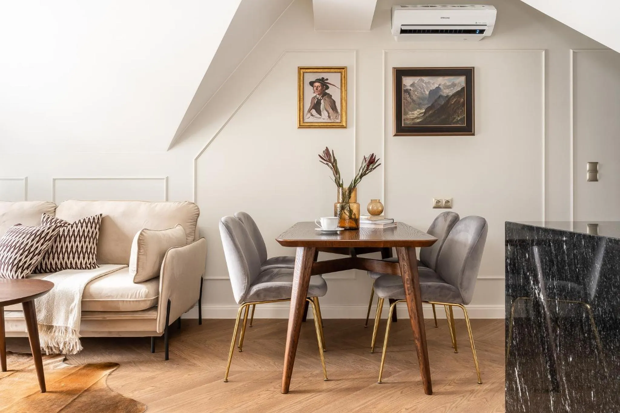 Living room in Renesans Residence Zakopane