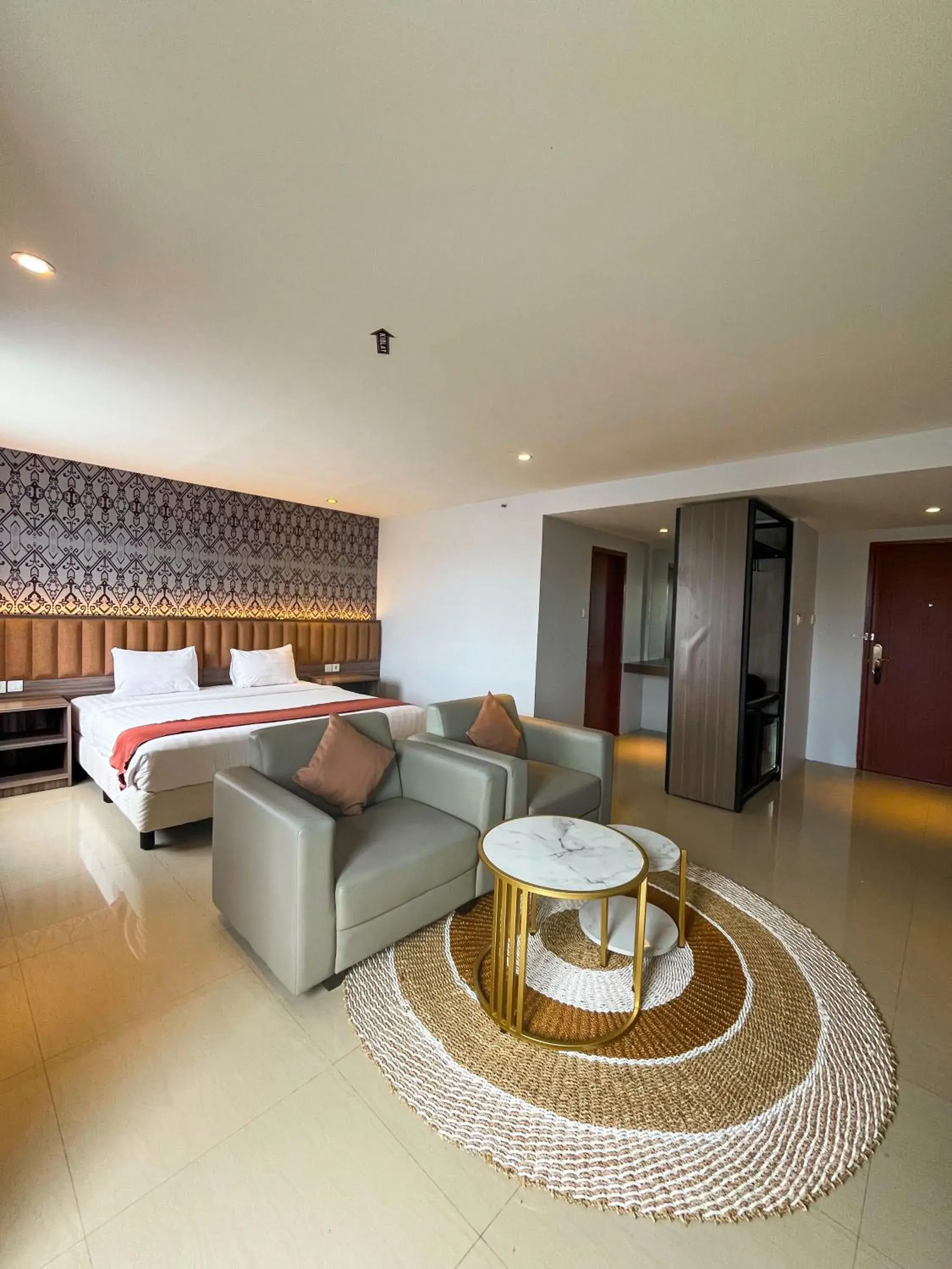 Bed in SM Tower Hotel and Convention Berau Bed in SM Tower Hotel and Convention Berau