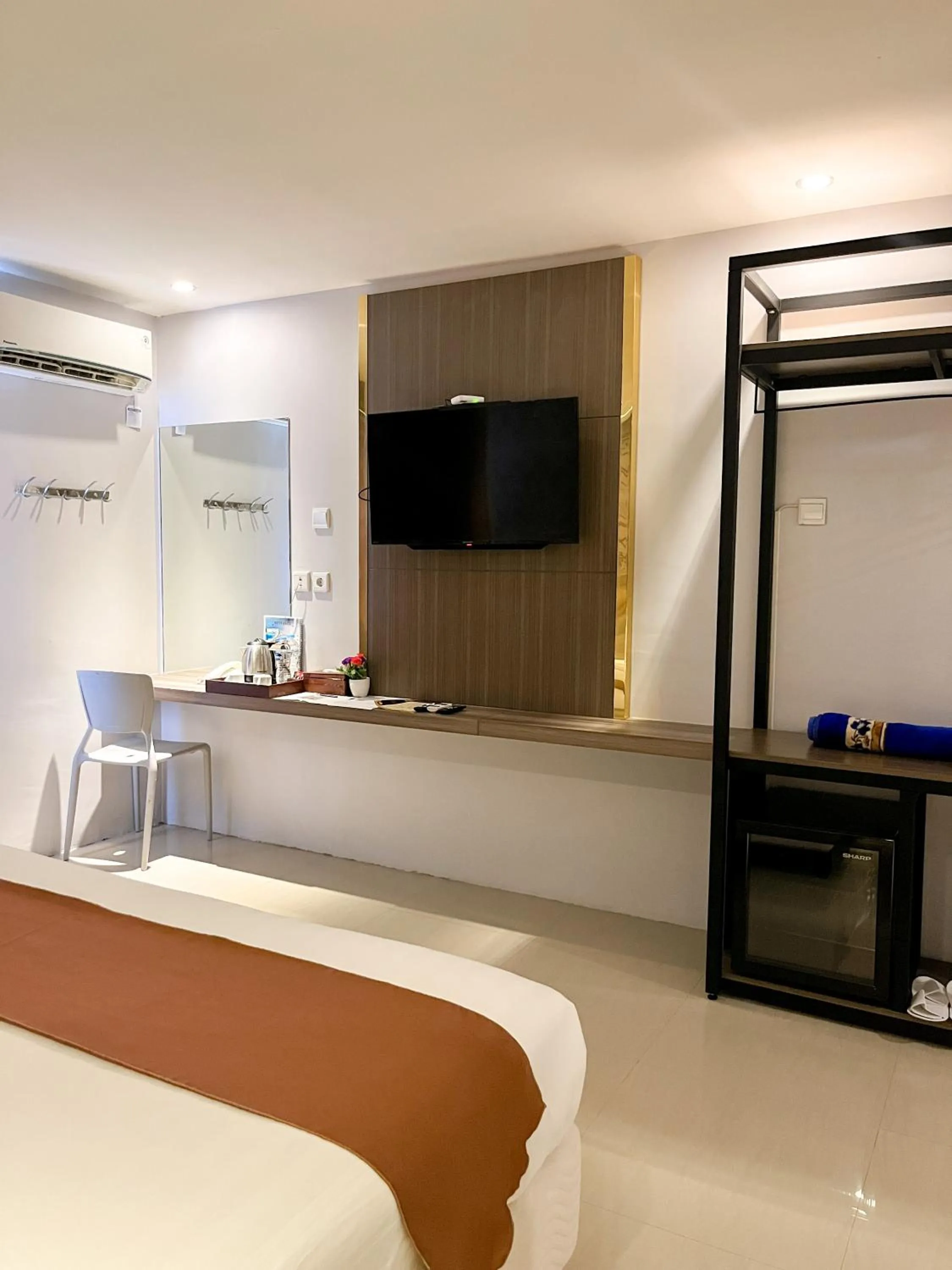 Bed in SM Tower Hotel and Convention Berau