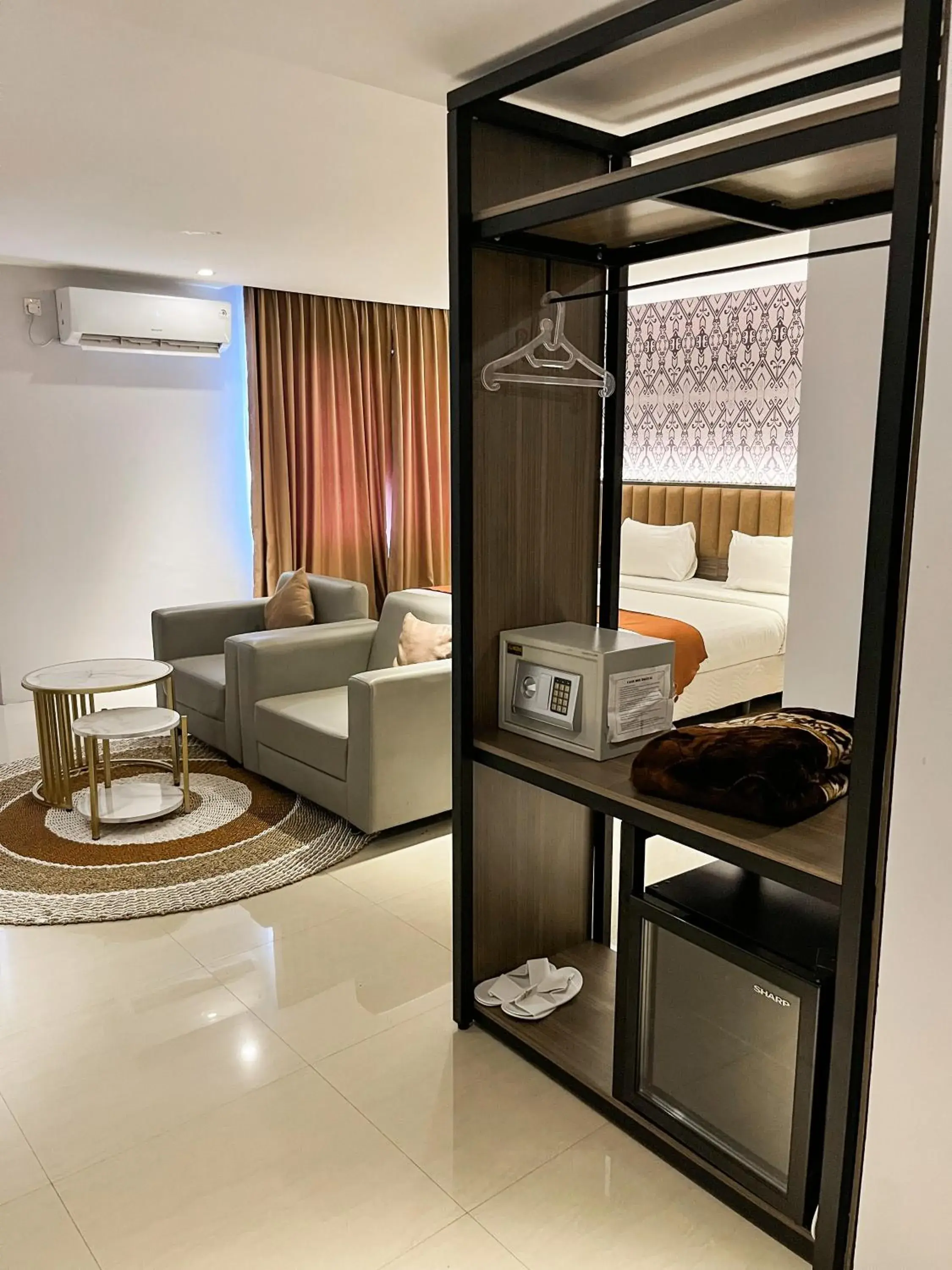 Bed in SM Tower Hotel and Convention Berau Bed in SM Tower Hotel and Convention Berau