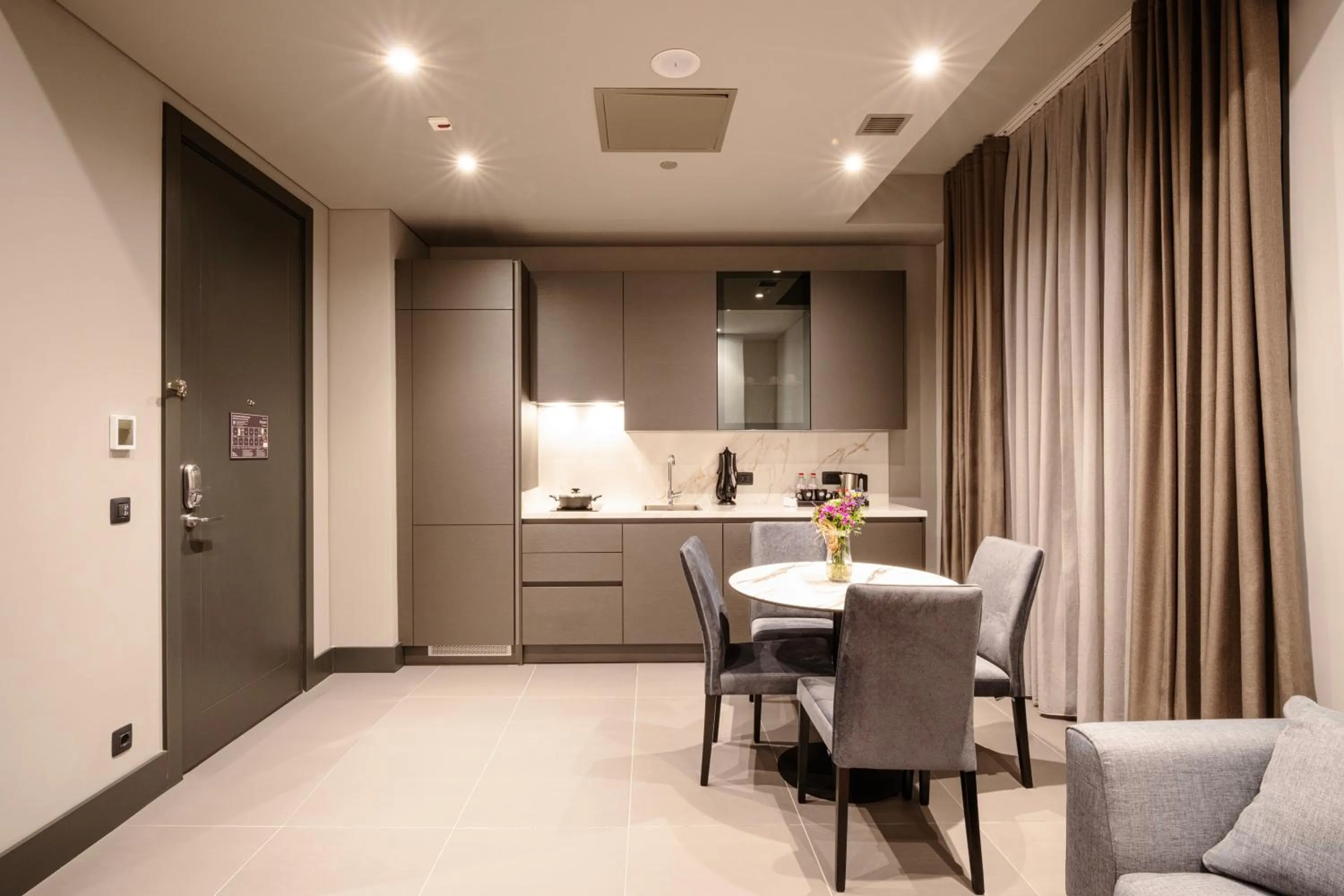 Kitchen or kitchenette in Bomonti Arjaan by Rotana