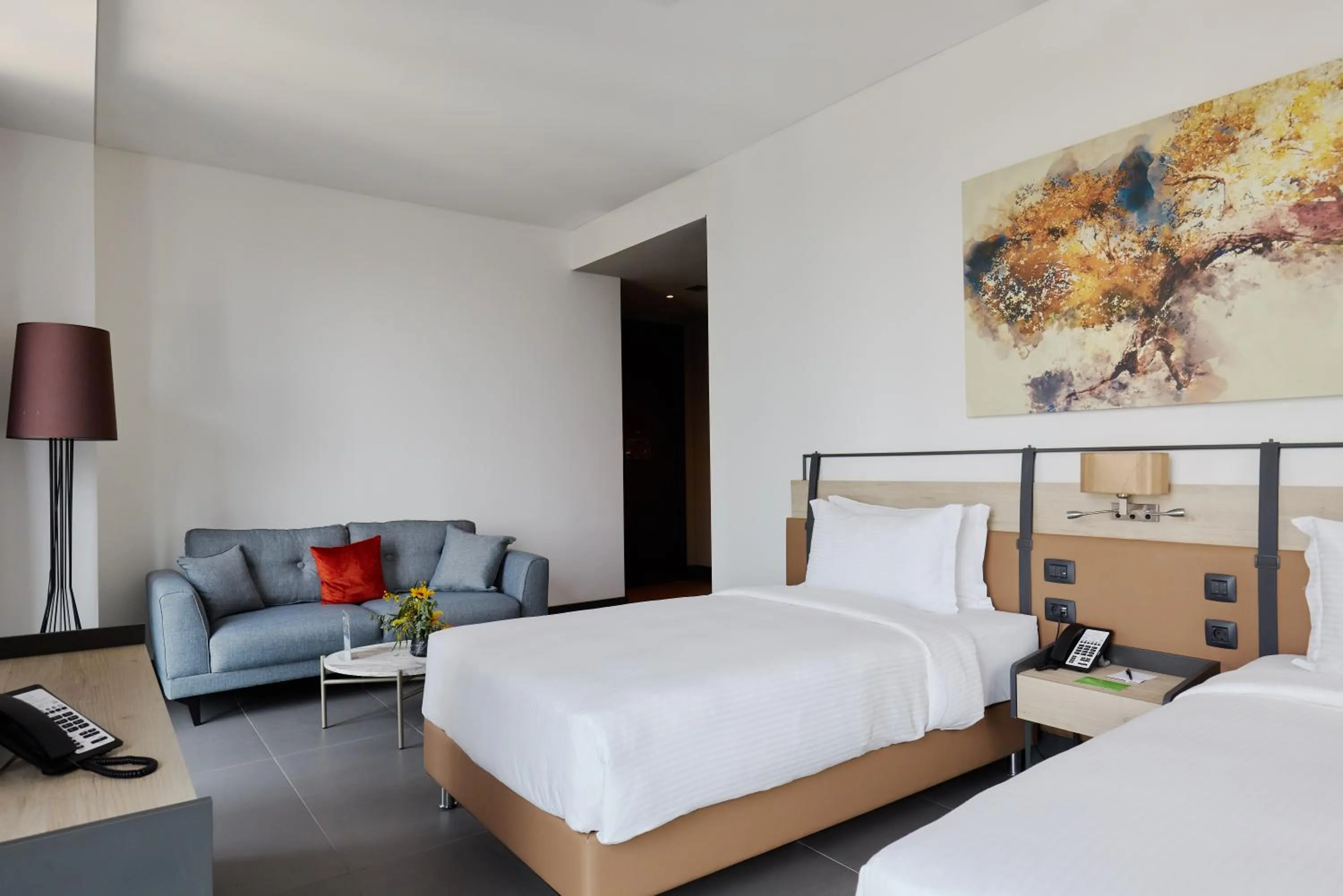 Bed in Bomonti Suites Istanbul