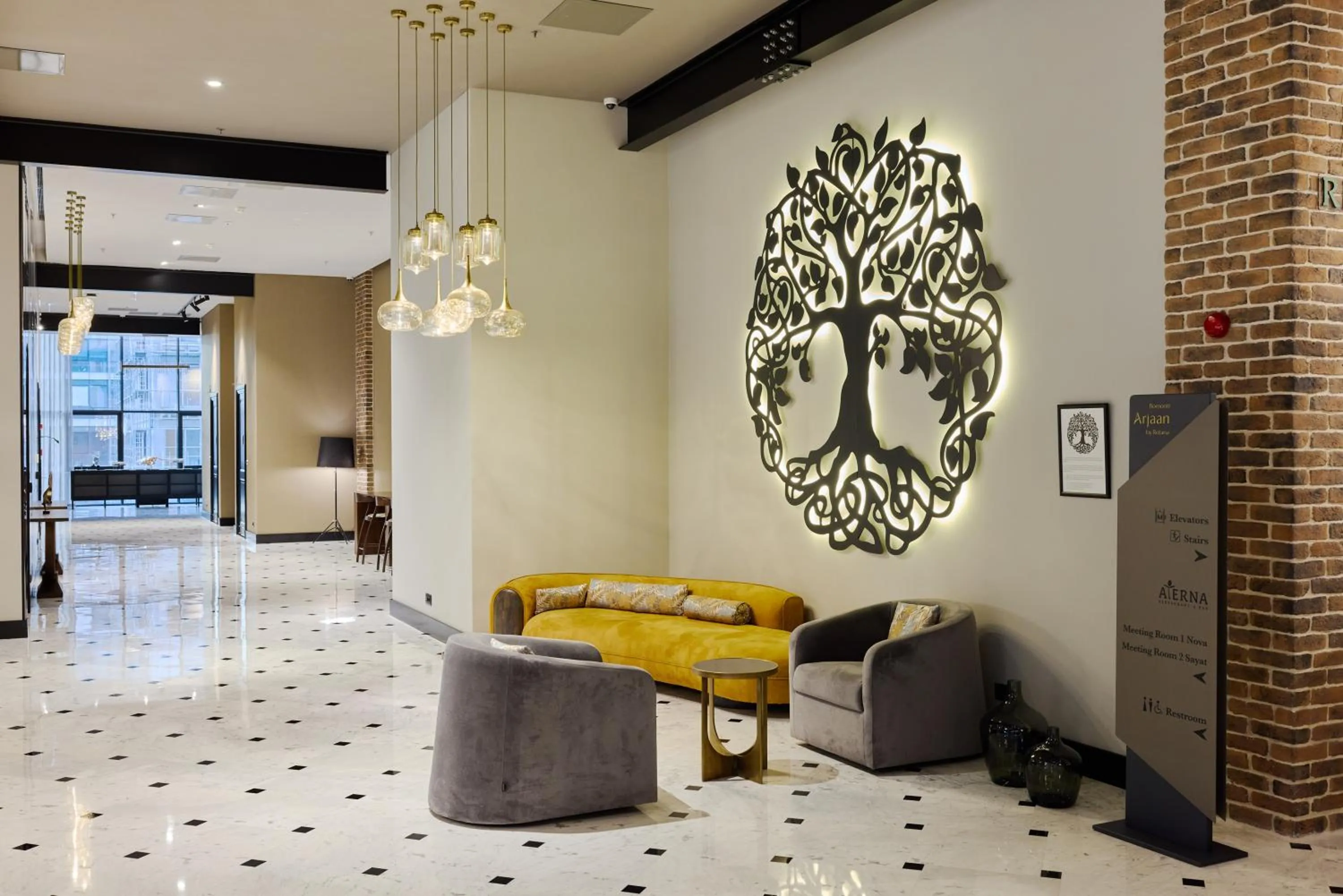Lobby or reception in Bomonti Arjaan by Rotana