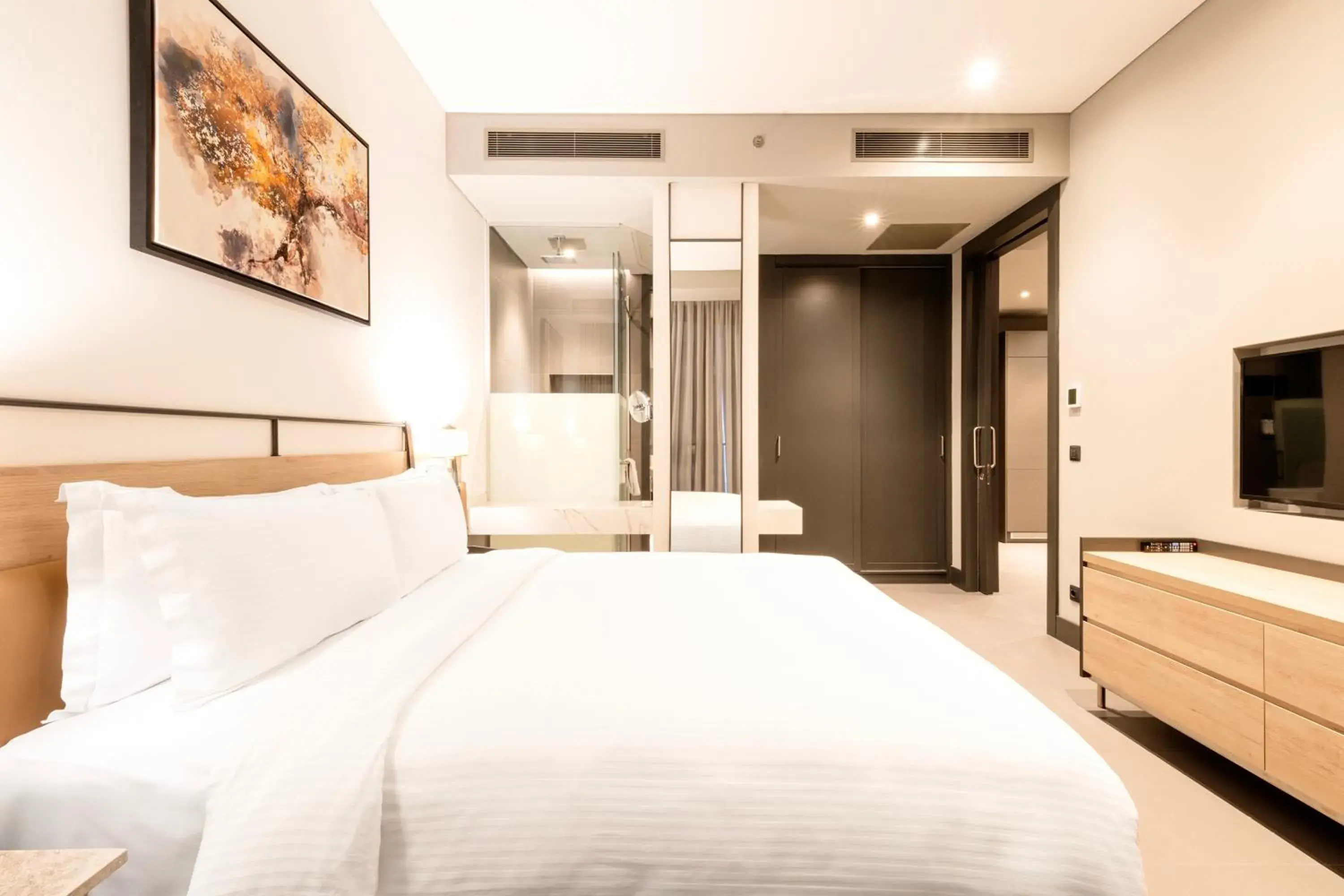 Bedroom, Bed in Bomonti Arjaan by Rotana Bedroom, Bed in Bomonti Arjaan by Rotana