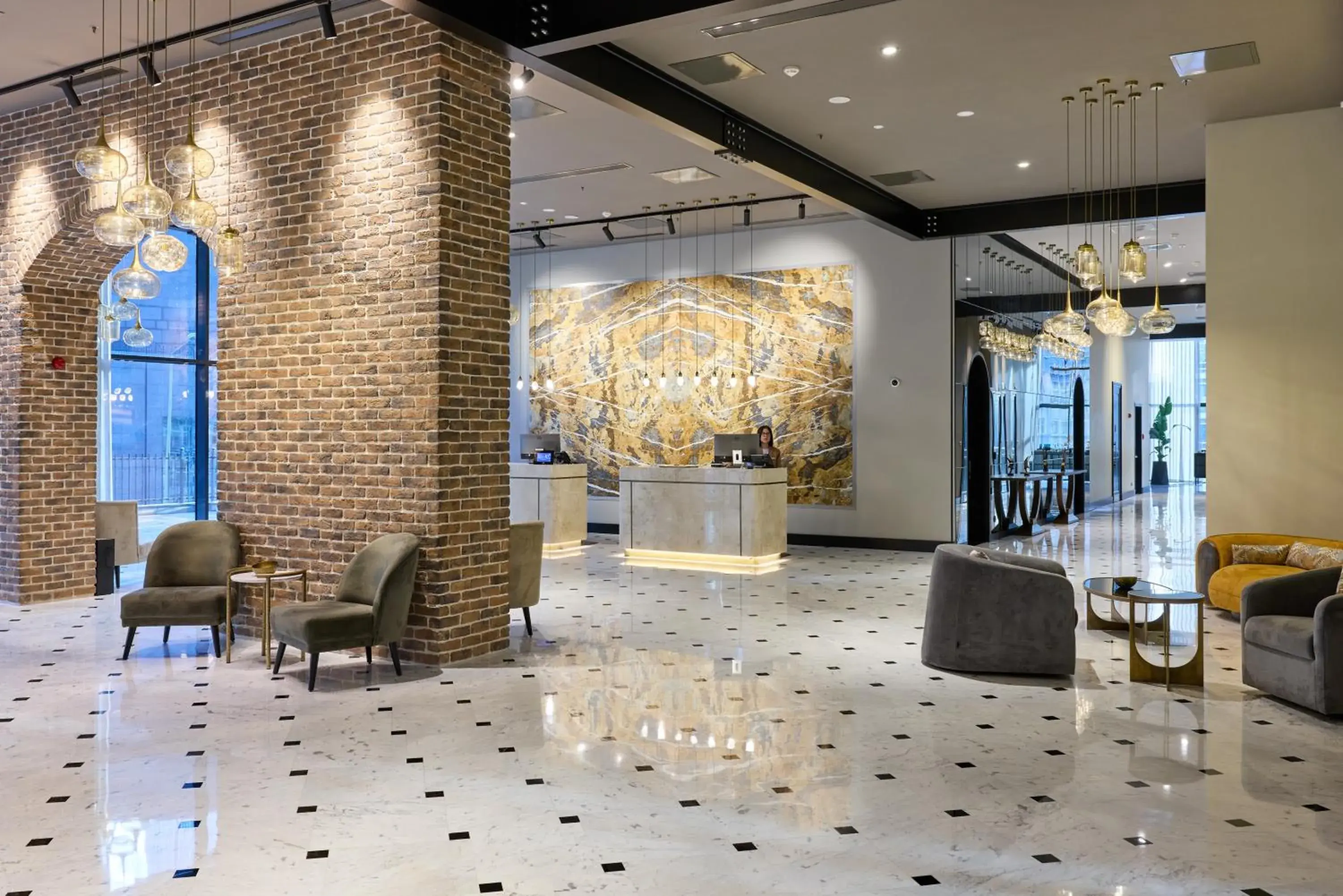 Lobby or reception in Bomonti Arjaan by Rotana Lobby or reception in Bomonti Arjaan by Rotana