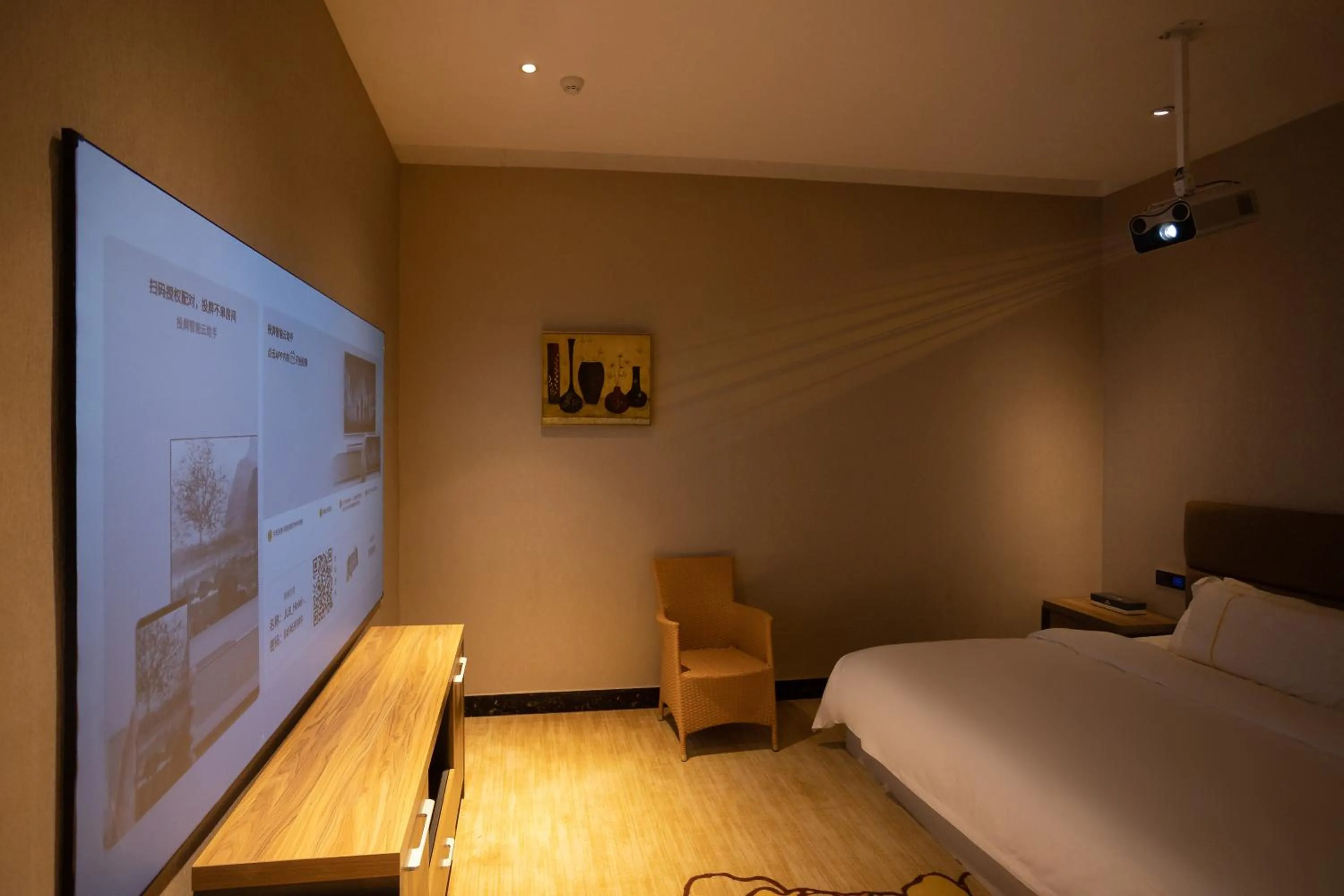 Bed in Caribbean Hotel Zhongshan