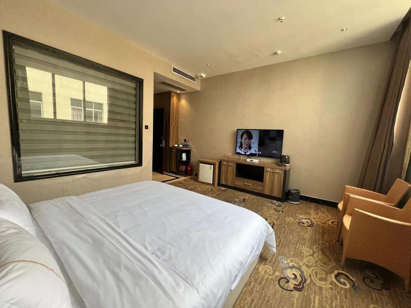 Bed in Caribbean Hotel Zhongshan