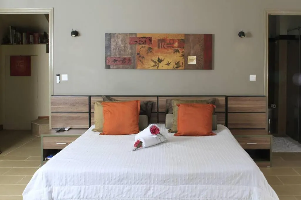 Bed in Villa Fayette Sur Mer