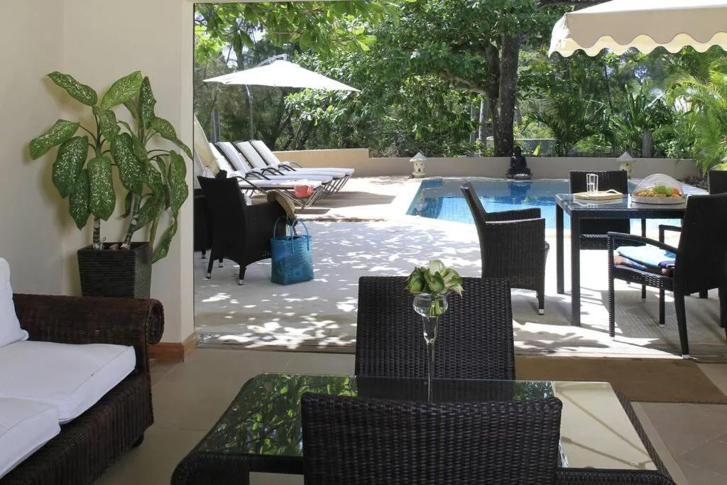 Balcony/Terrace in Villa Fayette Sur Mer