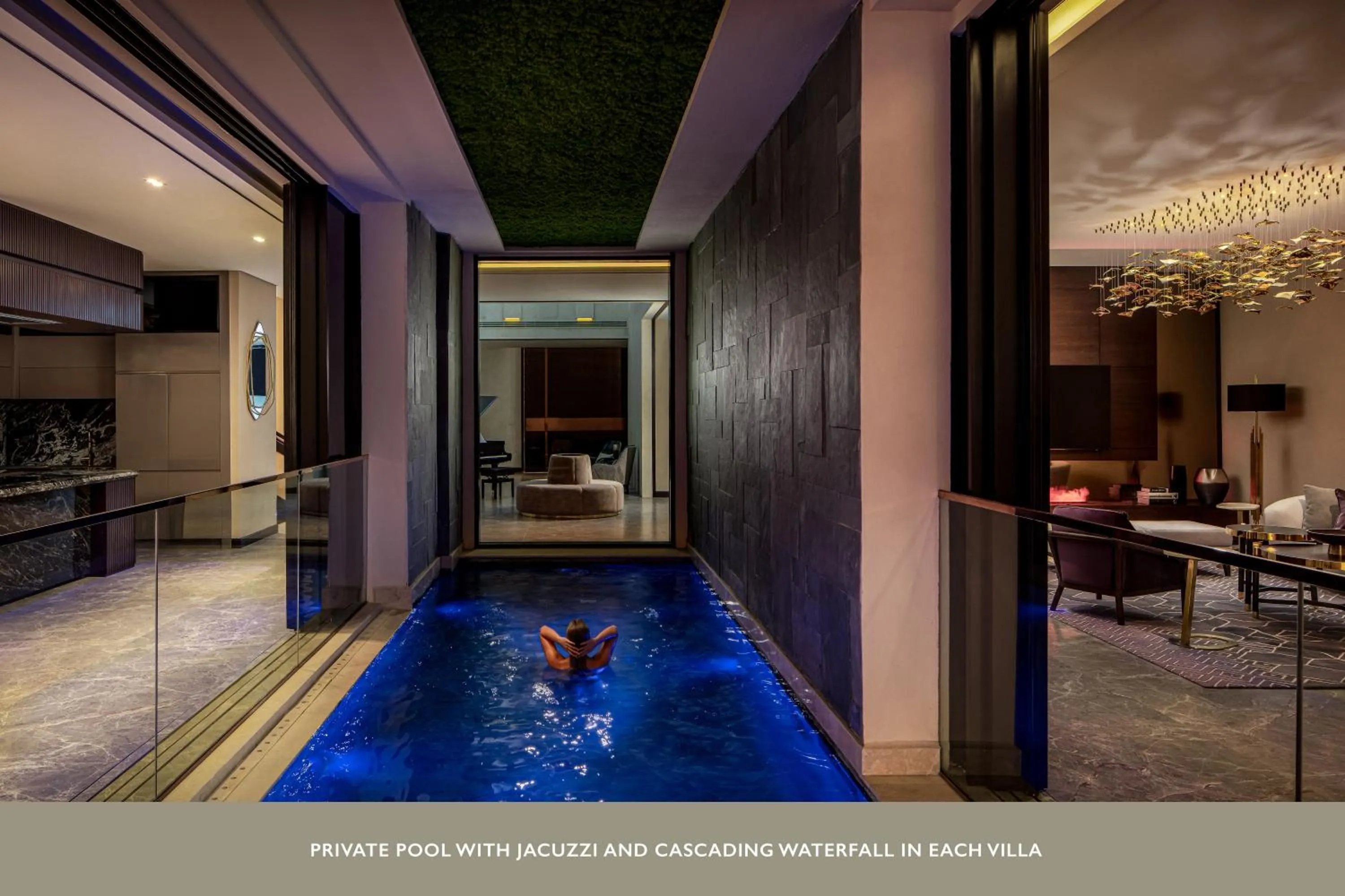 Swimming pool in The Biltmore Hotel Villas, Dubai