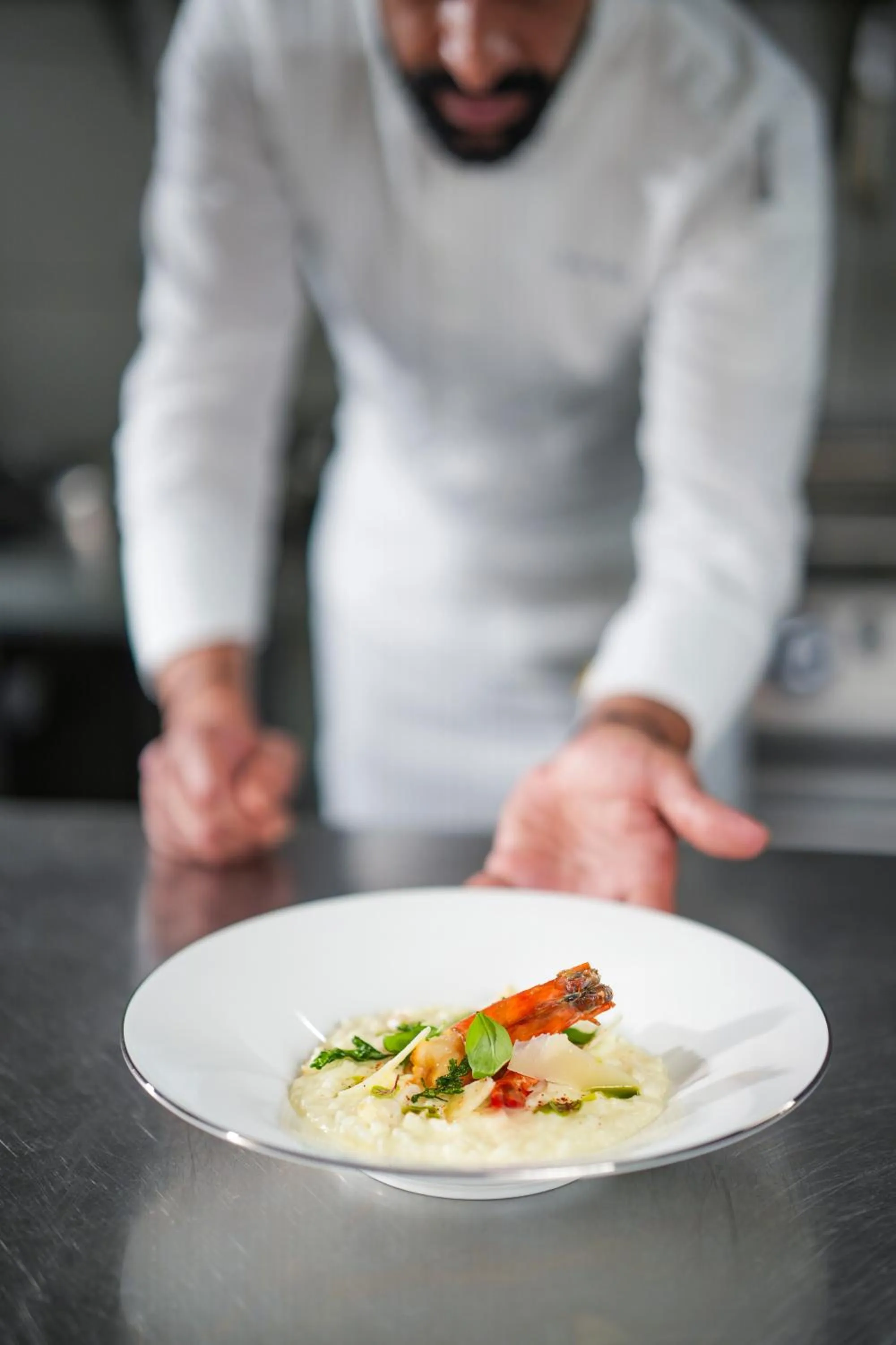 Food close-up in The Biltmore Hotel Villas, Dubai