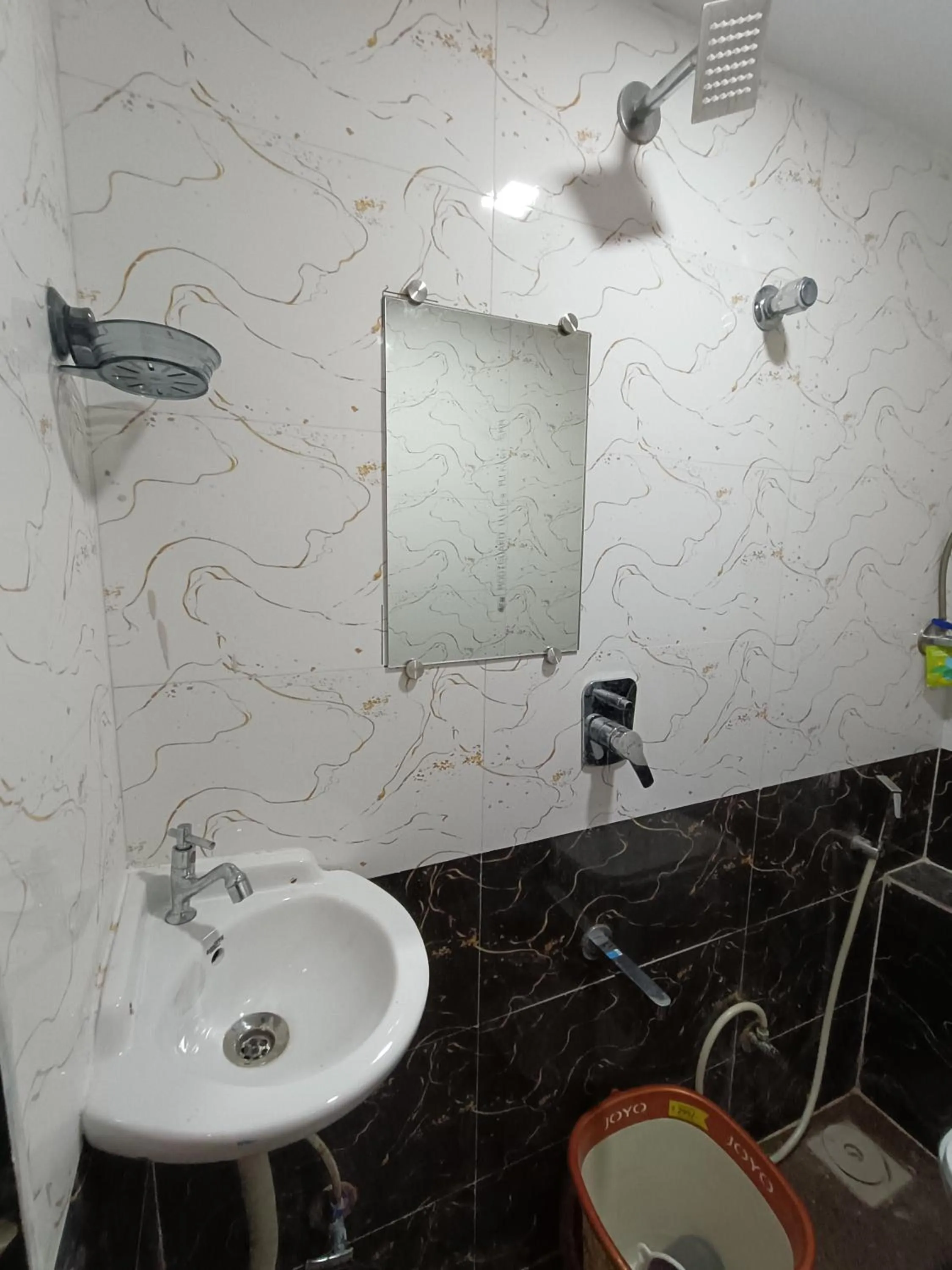 Shower in Hotel Powai Residency