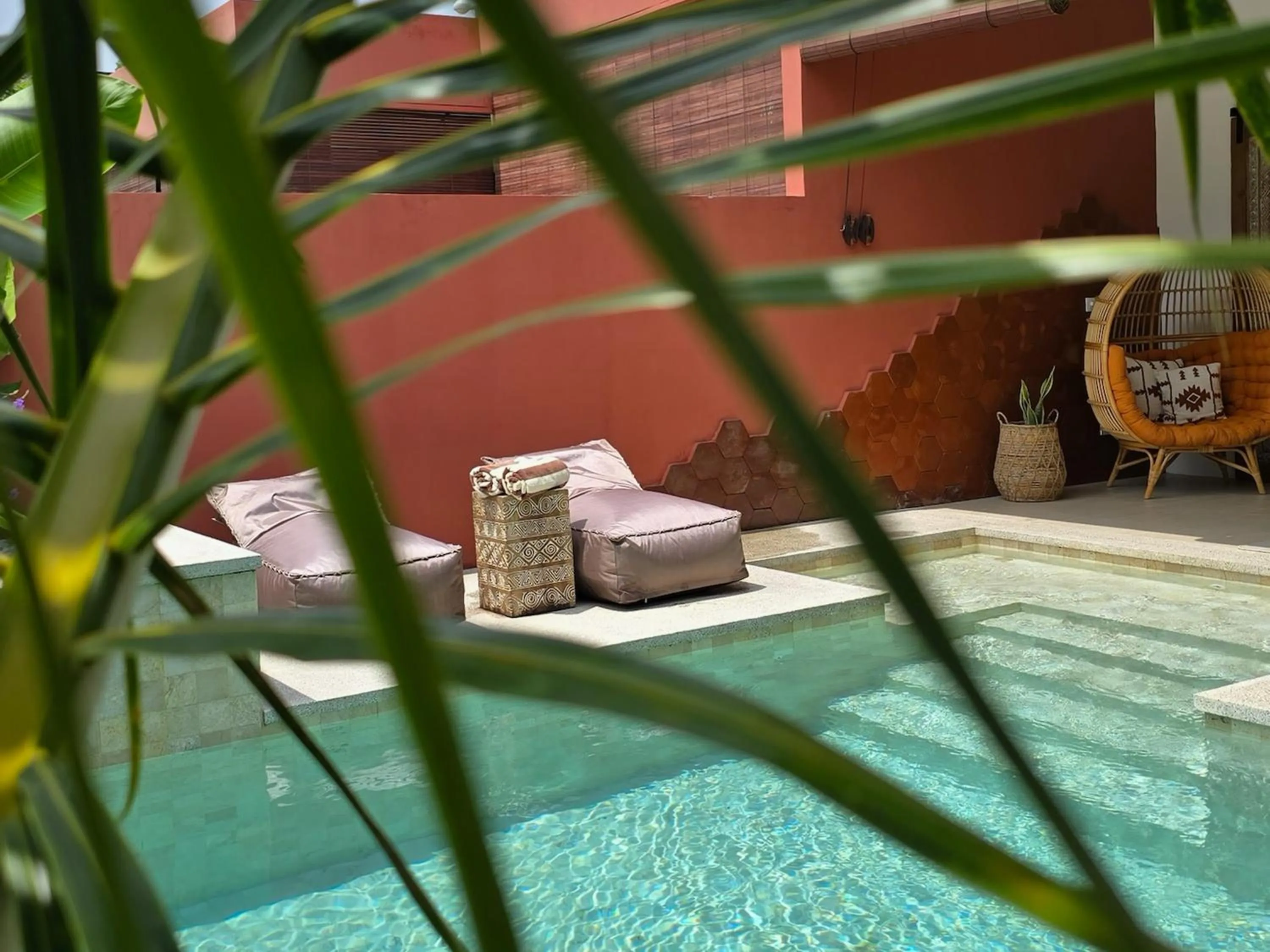 Pool view in Lasai Villas