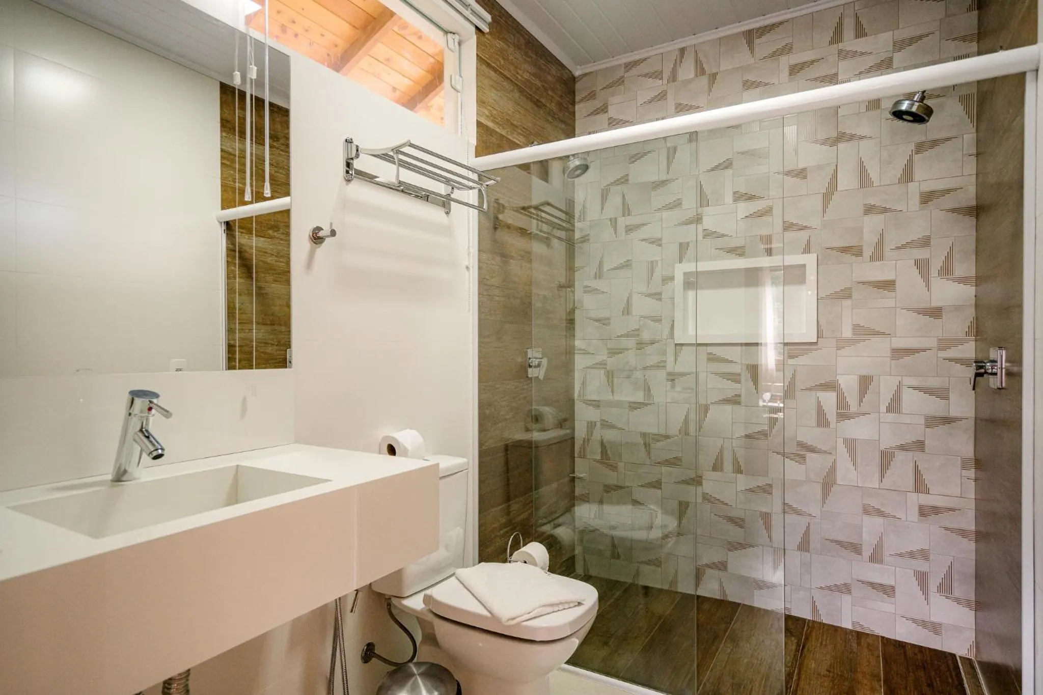 Bathroom in Pousada Valle das Flores Monte Verde