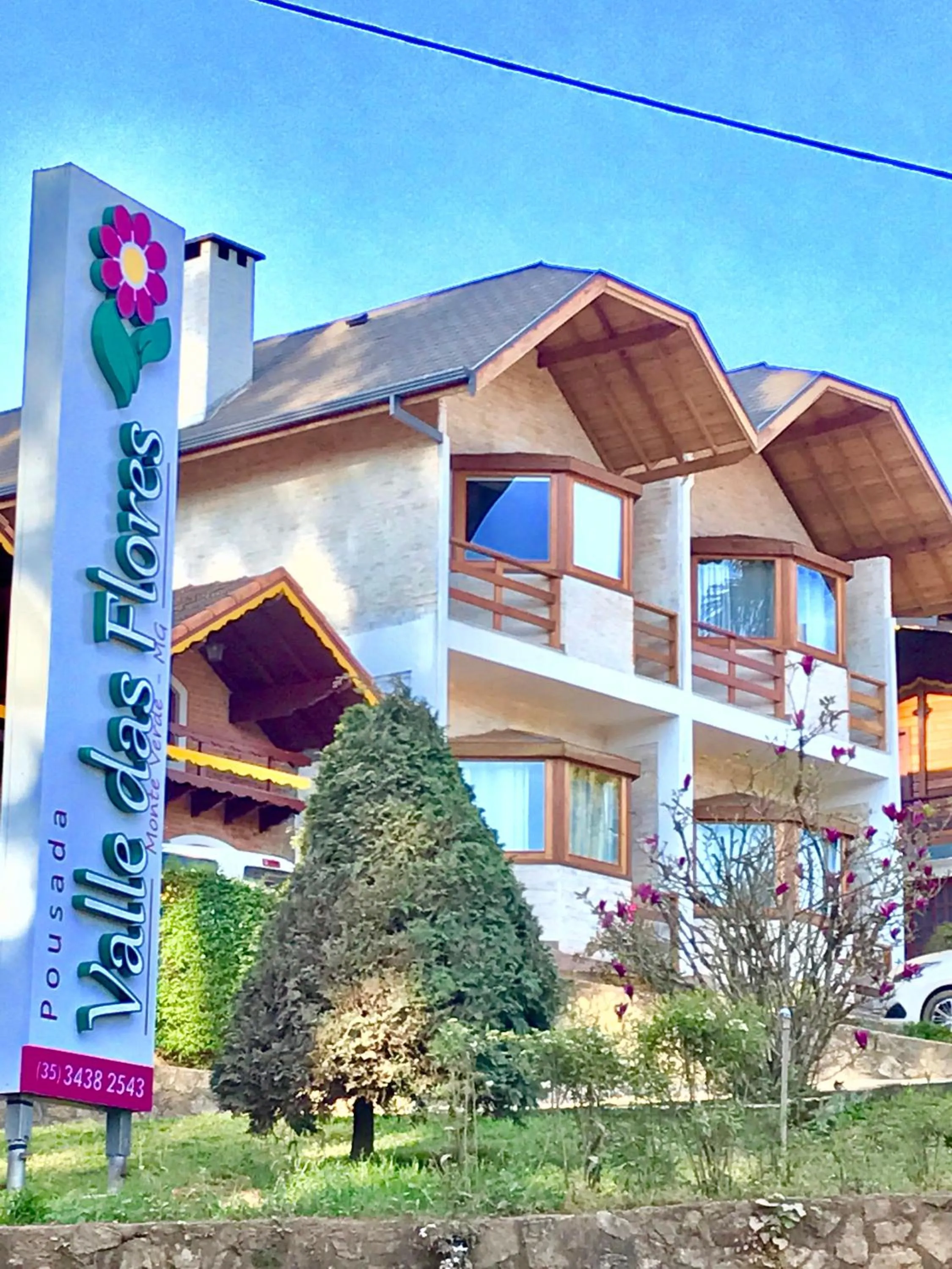 Property building in Pousada Valle das Flores Monte Verde