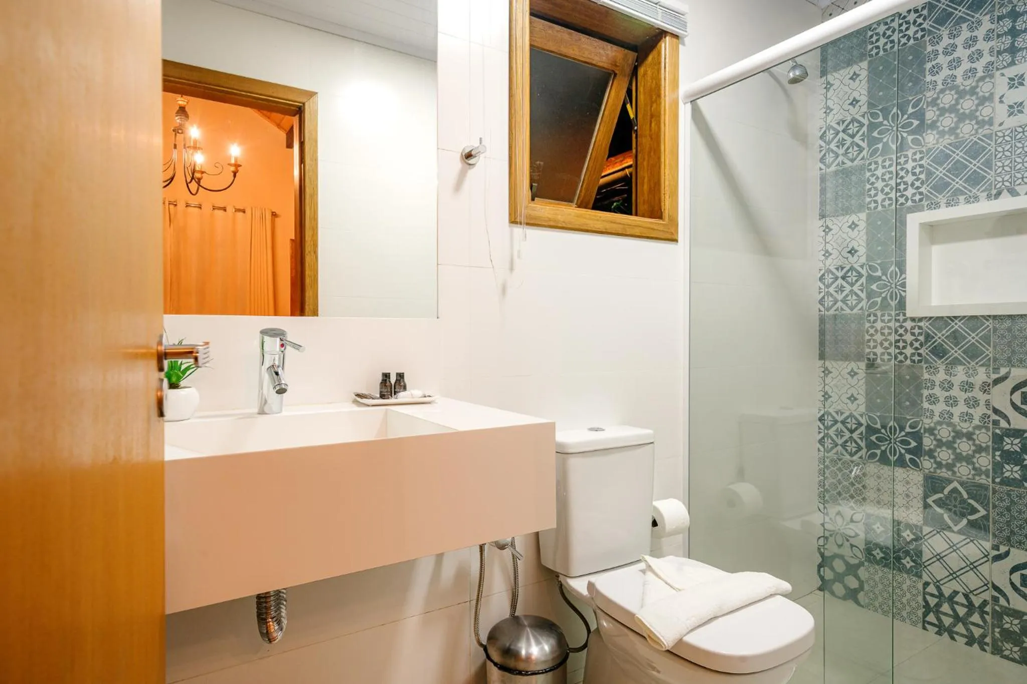 Bathroom in Pousada Valle das Flores Monte Verde