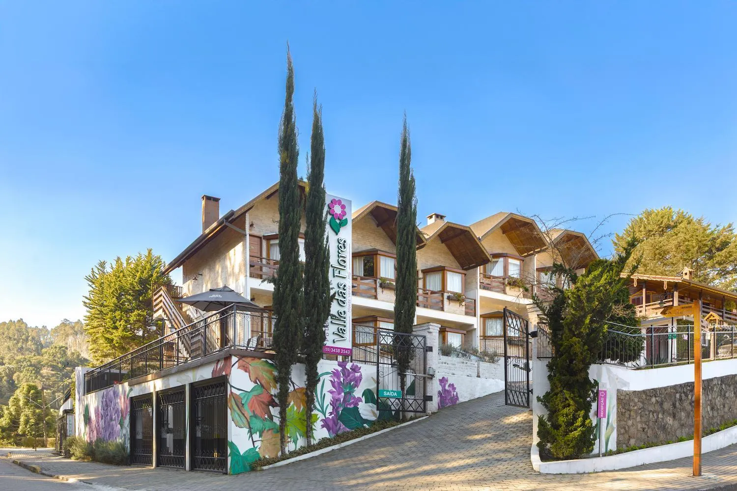 Property building in Pousada Valle das Flores Monte Verde