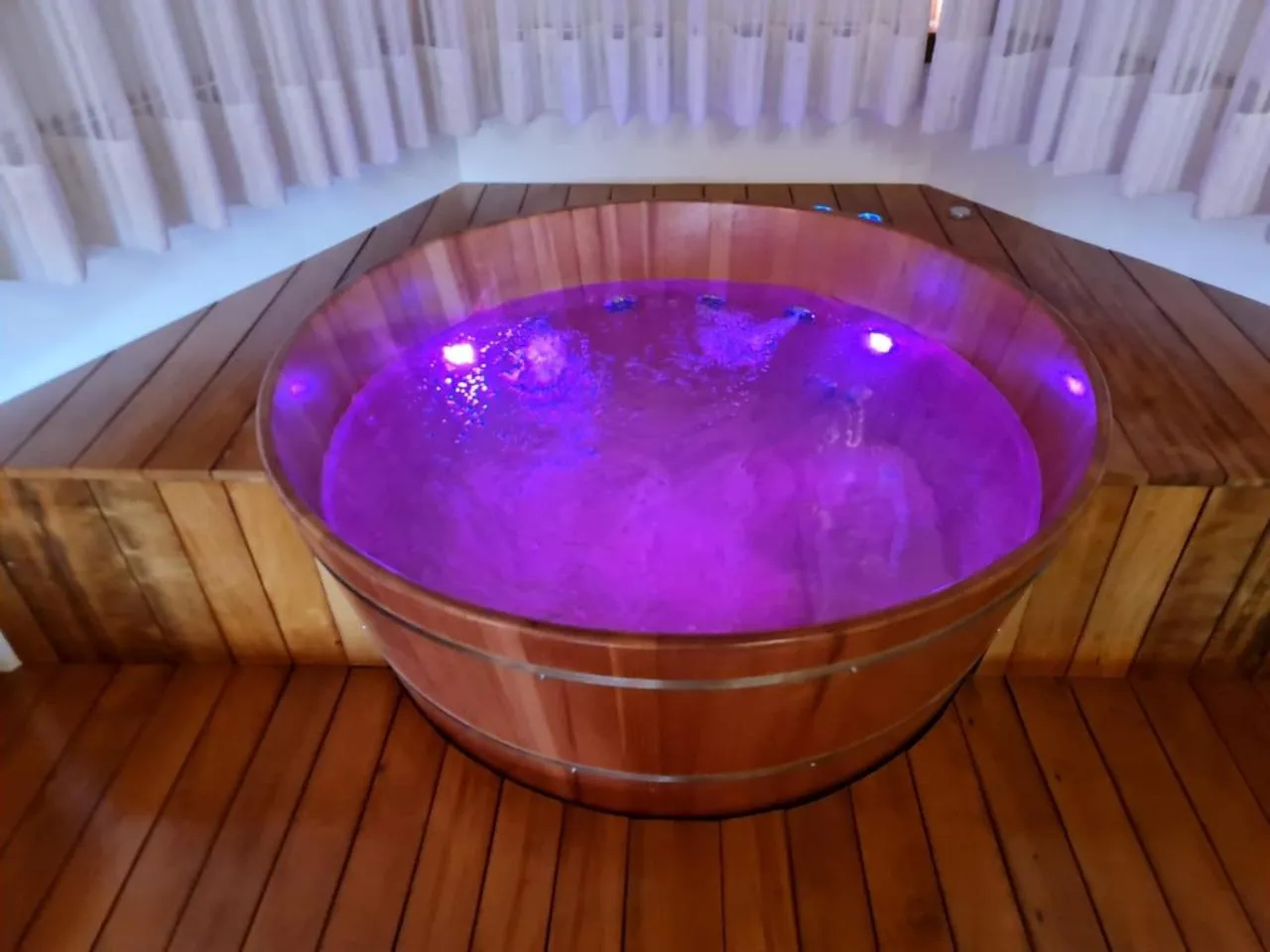 Hot Tub in Pousada Valle das Flores Monte Verde