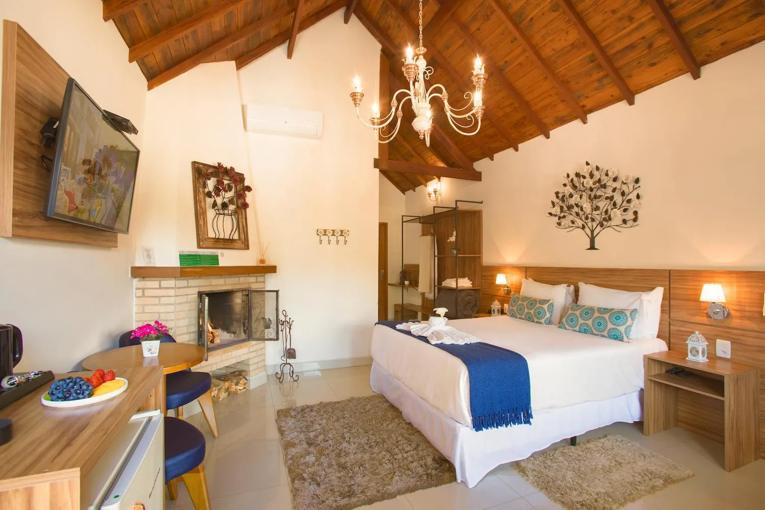 Bed in Pousada Valle das Flores Monte Verde