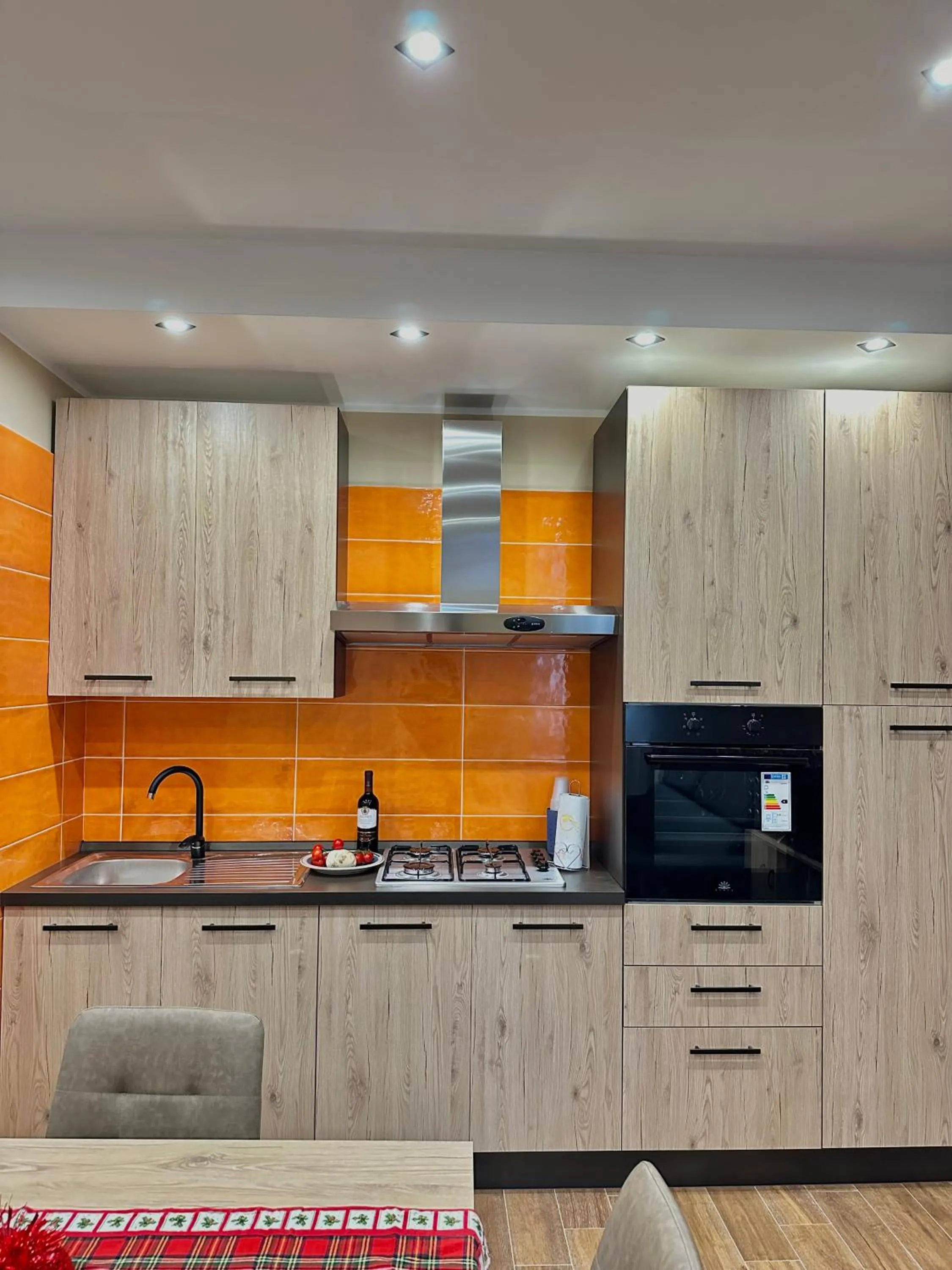 Kitchen or kitchenette in Casa Patrizia elegante dimora con biliardino