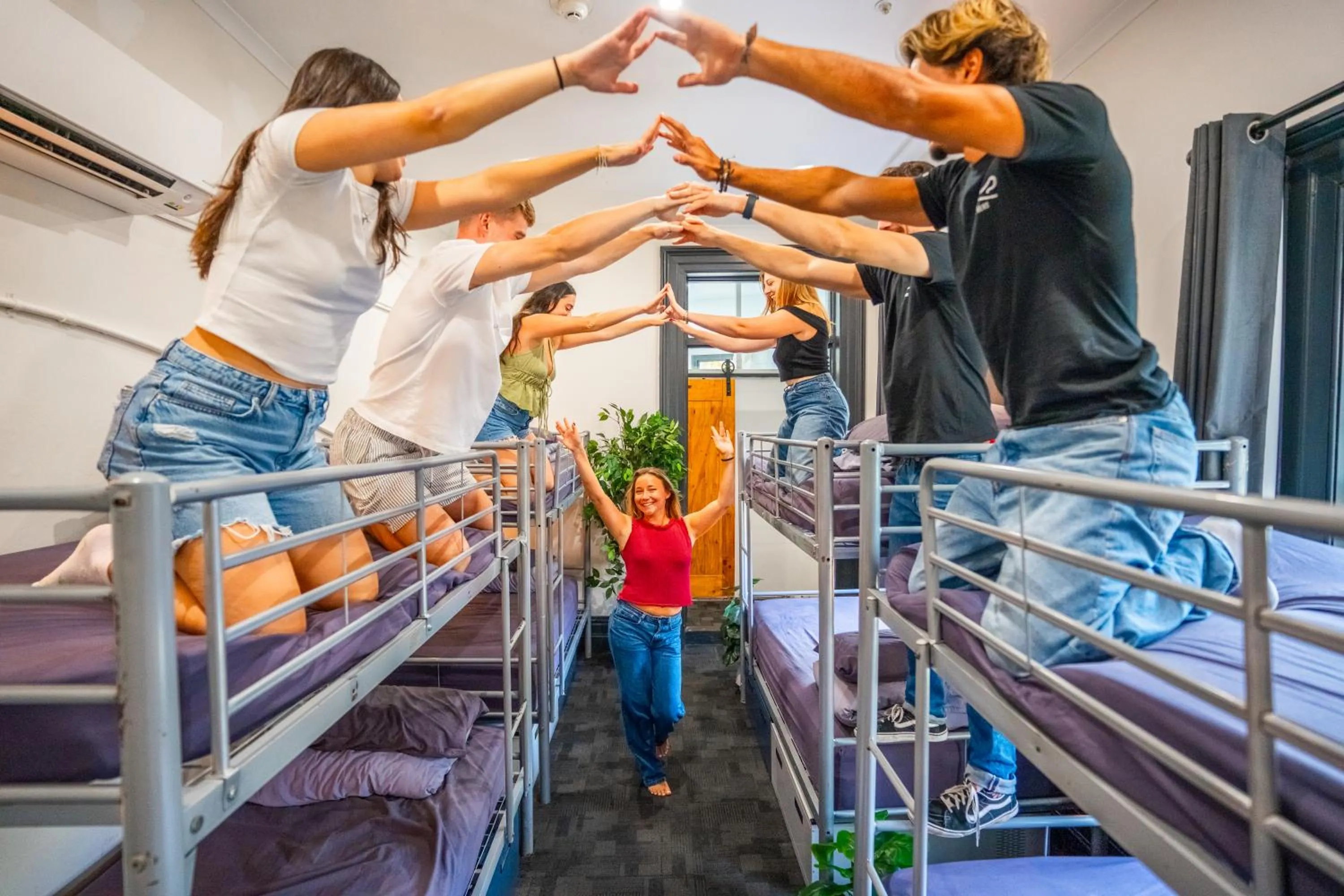 Bedroom in Mad Monkey Kings Cross