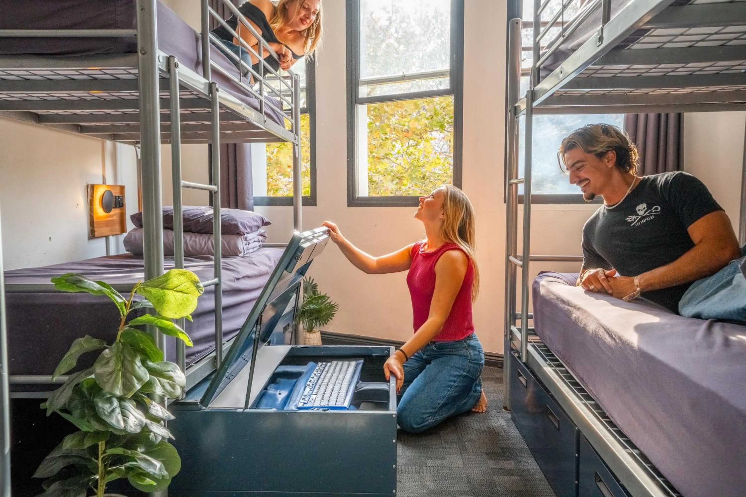 Bed in Mad Monkey Kings Cross