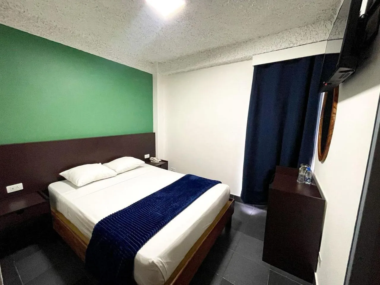 Bed in Hotel Grand Galaxie