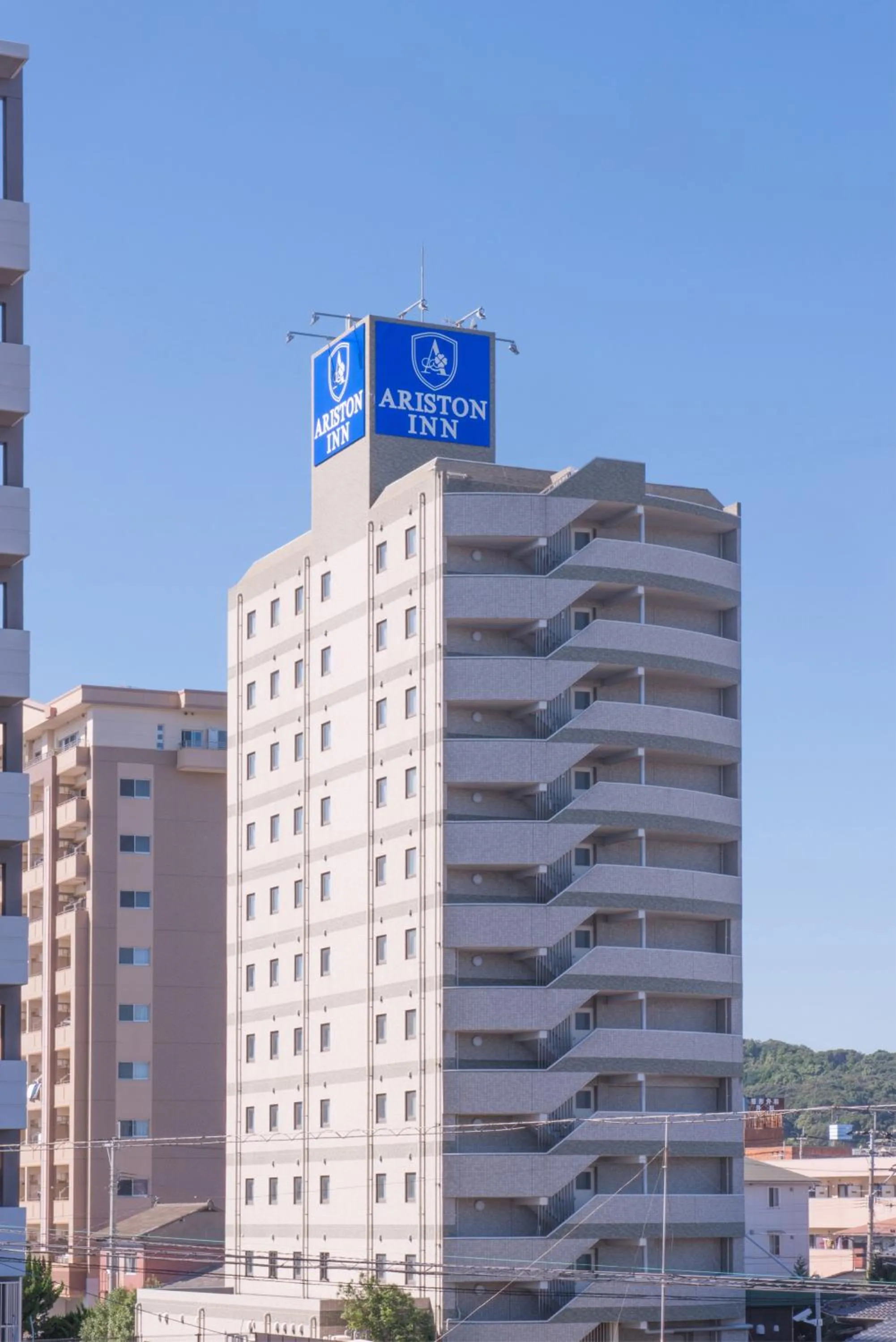 Property building in Ariston Inn Kanda Kitakyusyu Airport