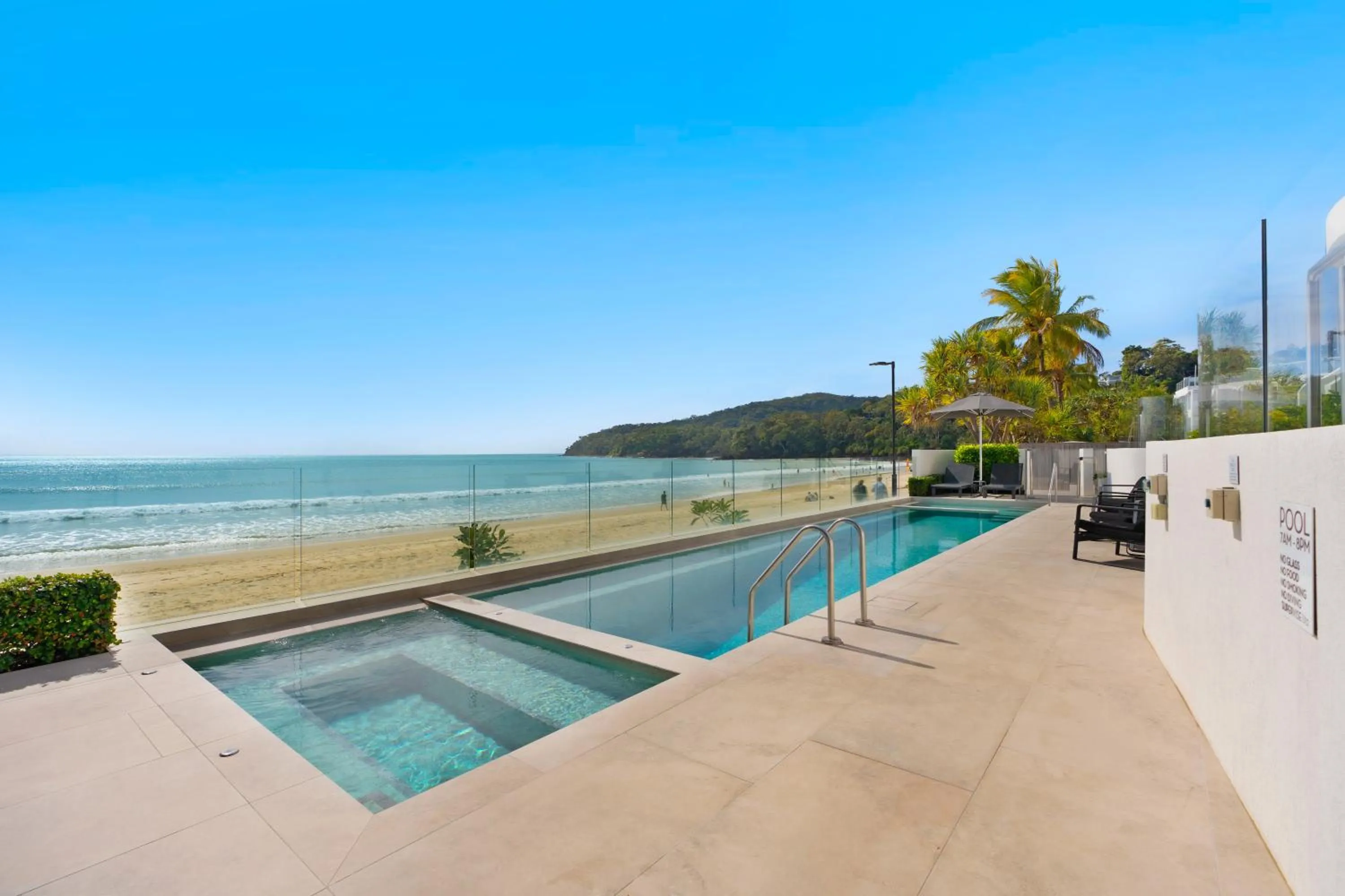 Natural landscape in La Mer Apartments