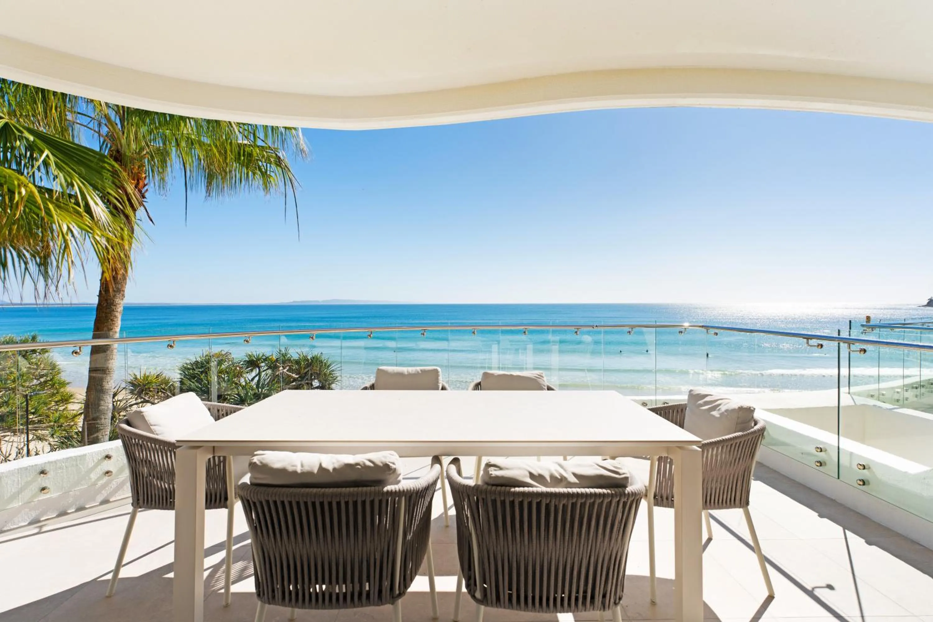 Balcony/Terrace in La Mer Apartments