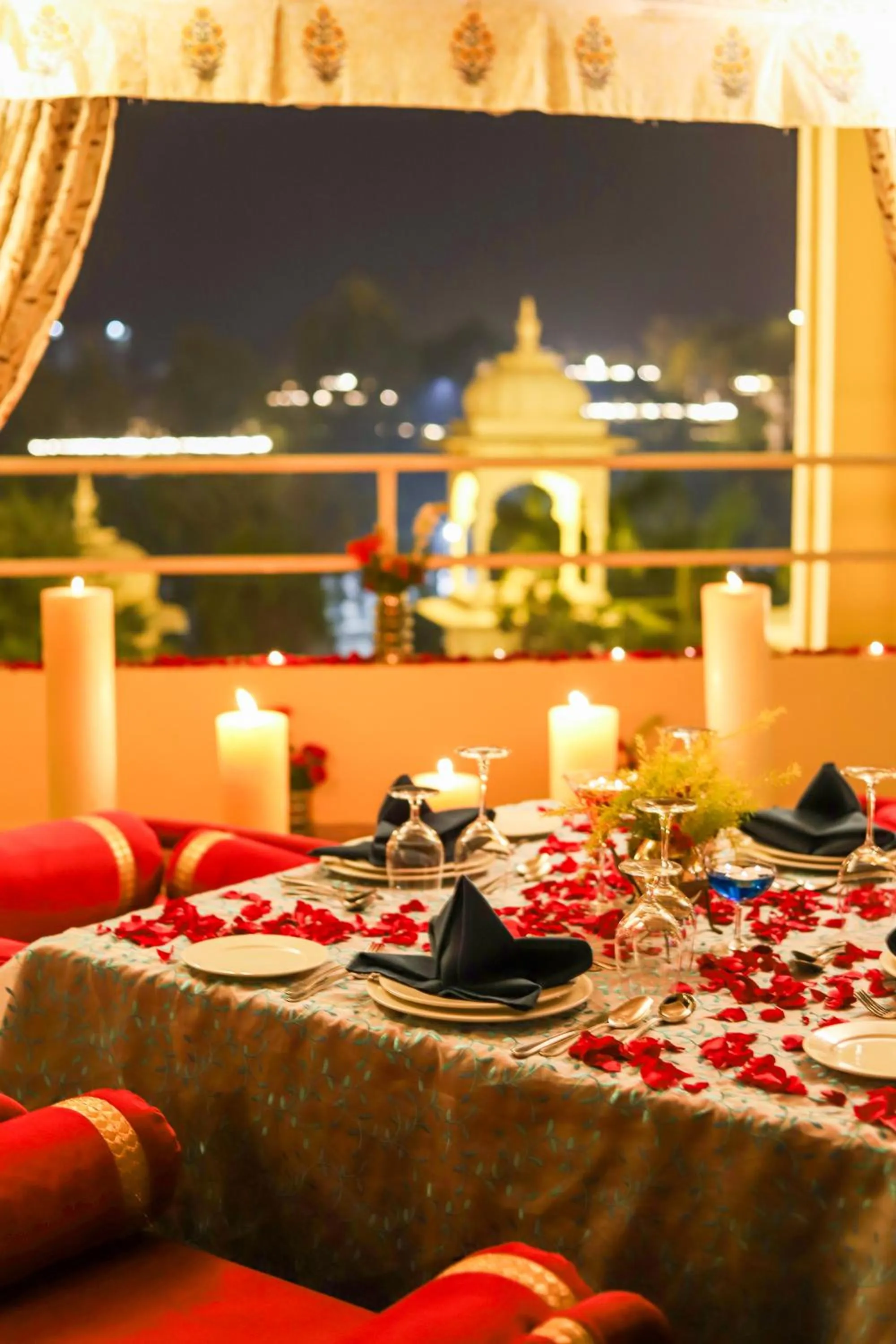 Dining area in Club Mahindra Udaipur