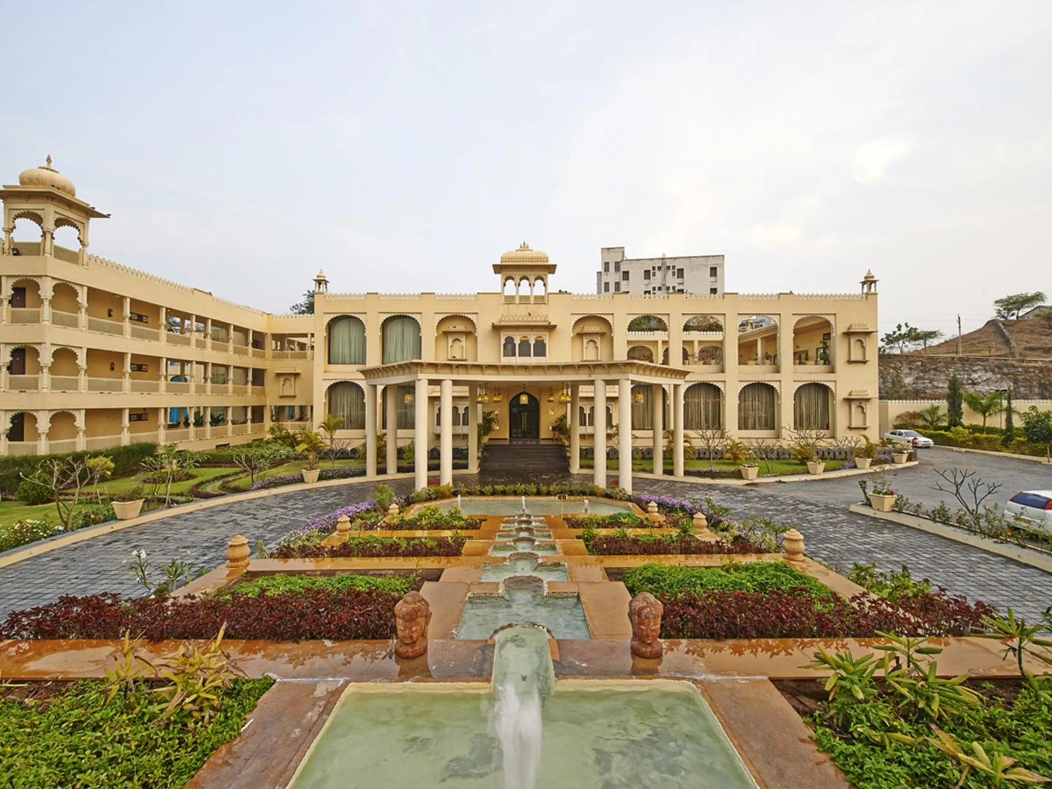 Facade/entrance in Club Mahindra Udaipur