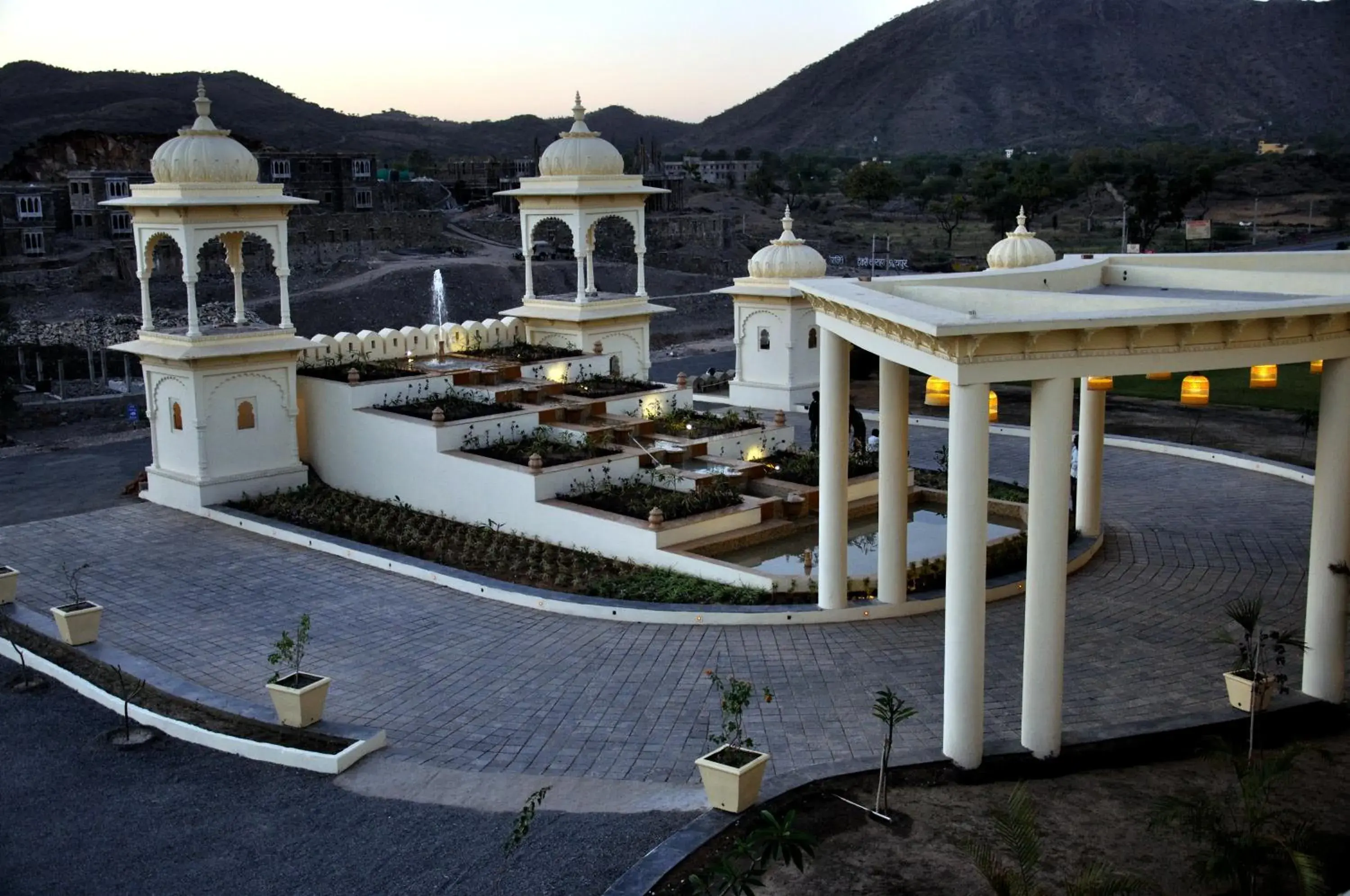 Facade/entrance in Club Mahindra Udaipur Facade/entrance in Club Mahindra Udaipur
