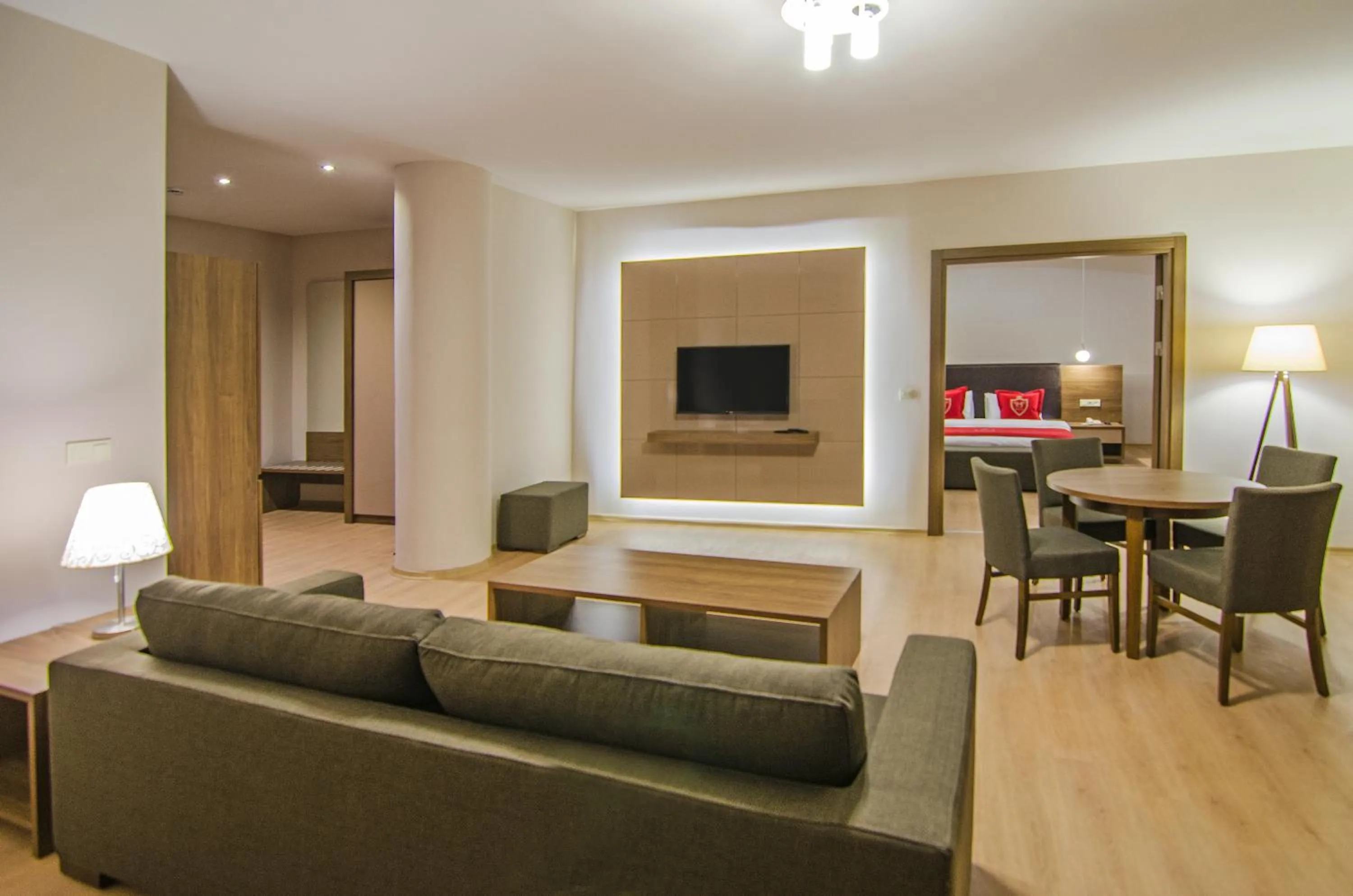 Kitchen or kitchenette in Ladies Beach Suite Hotel