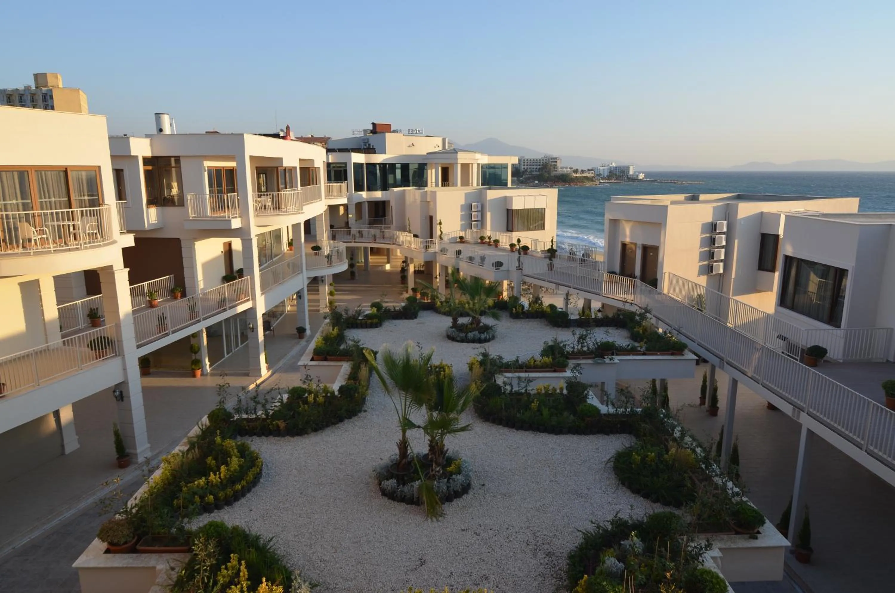 Bird's eye view in Ladies Beach Suite Hotel