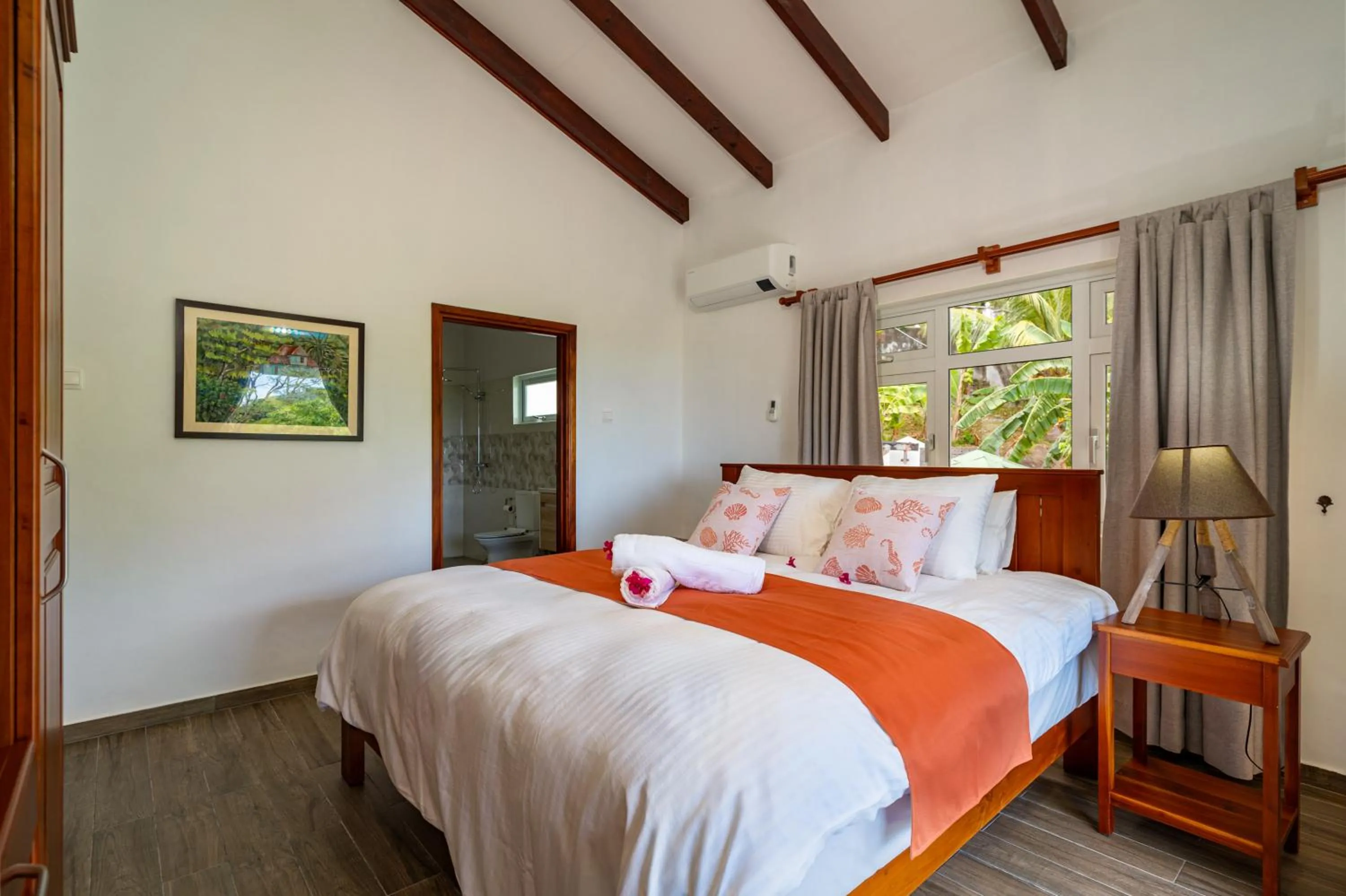 Bed in Au Cap Self Catering