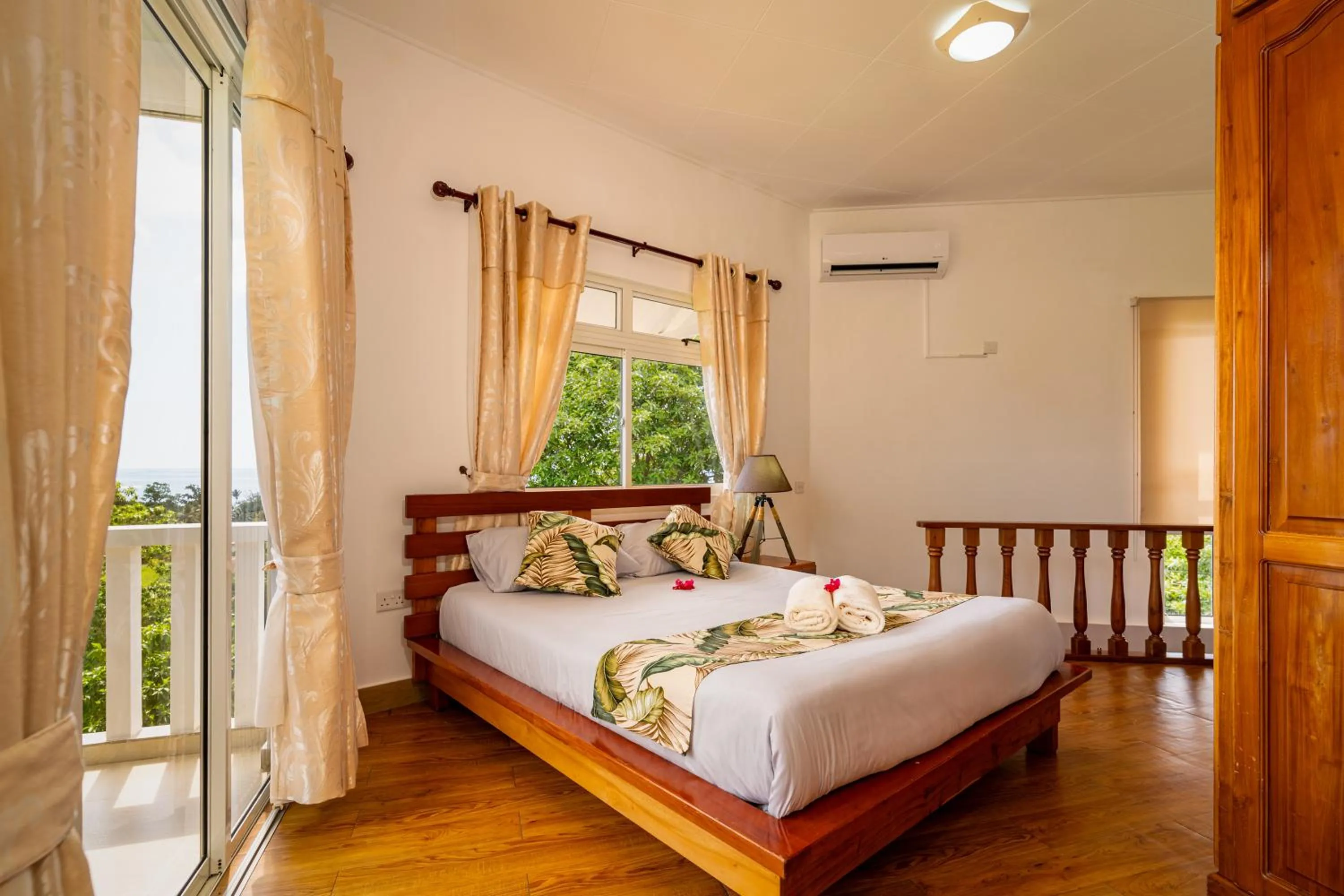 Bed in Au Cap Self Catering
