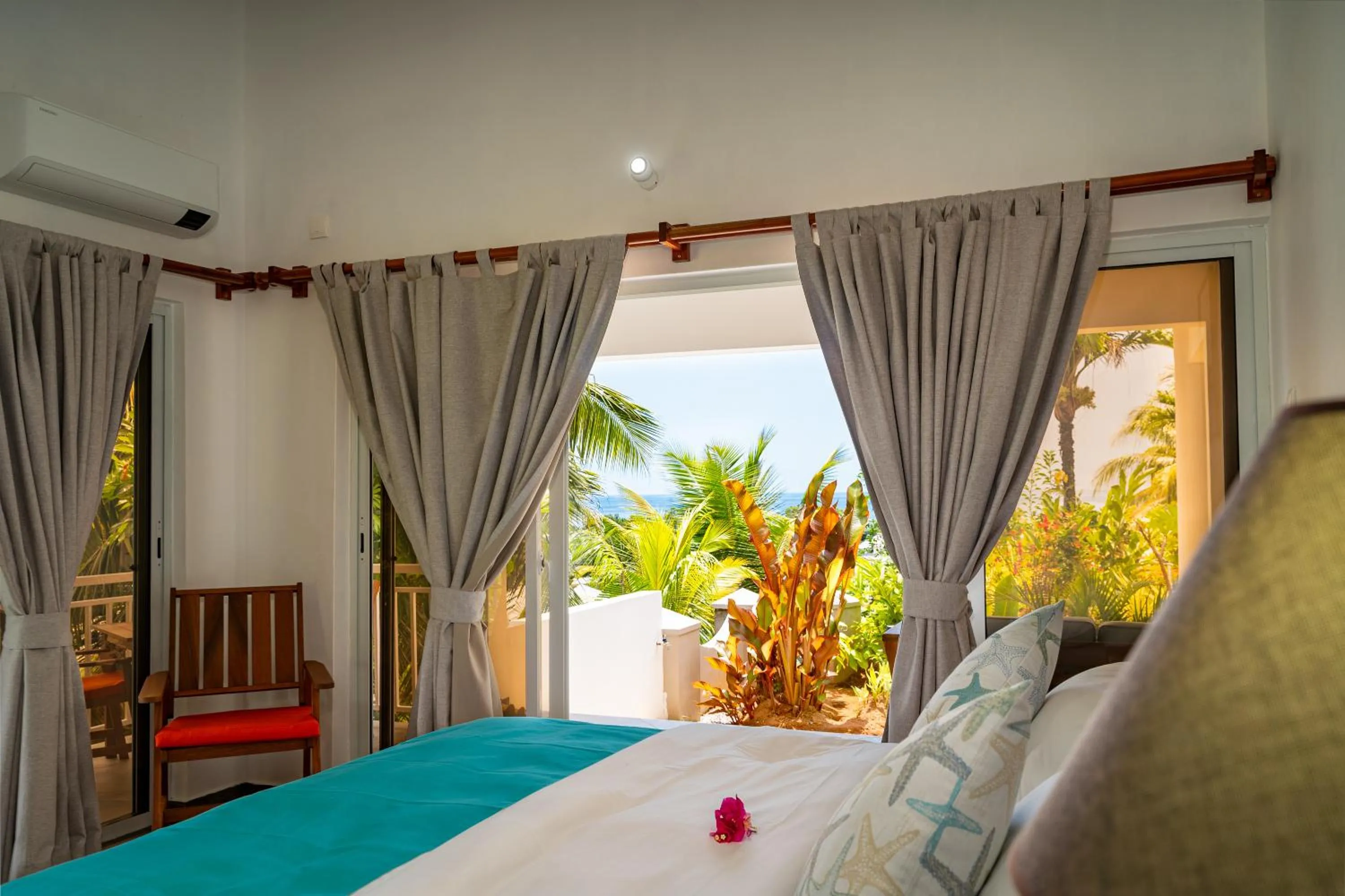 Bed in Au Cap Self Catering