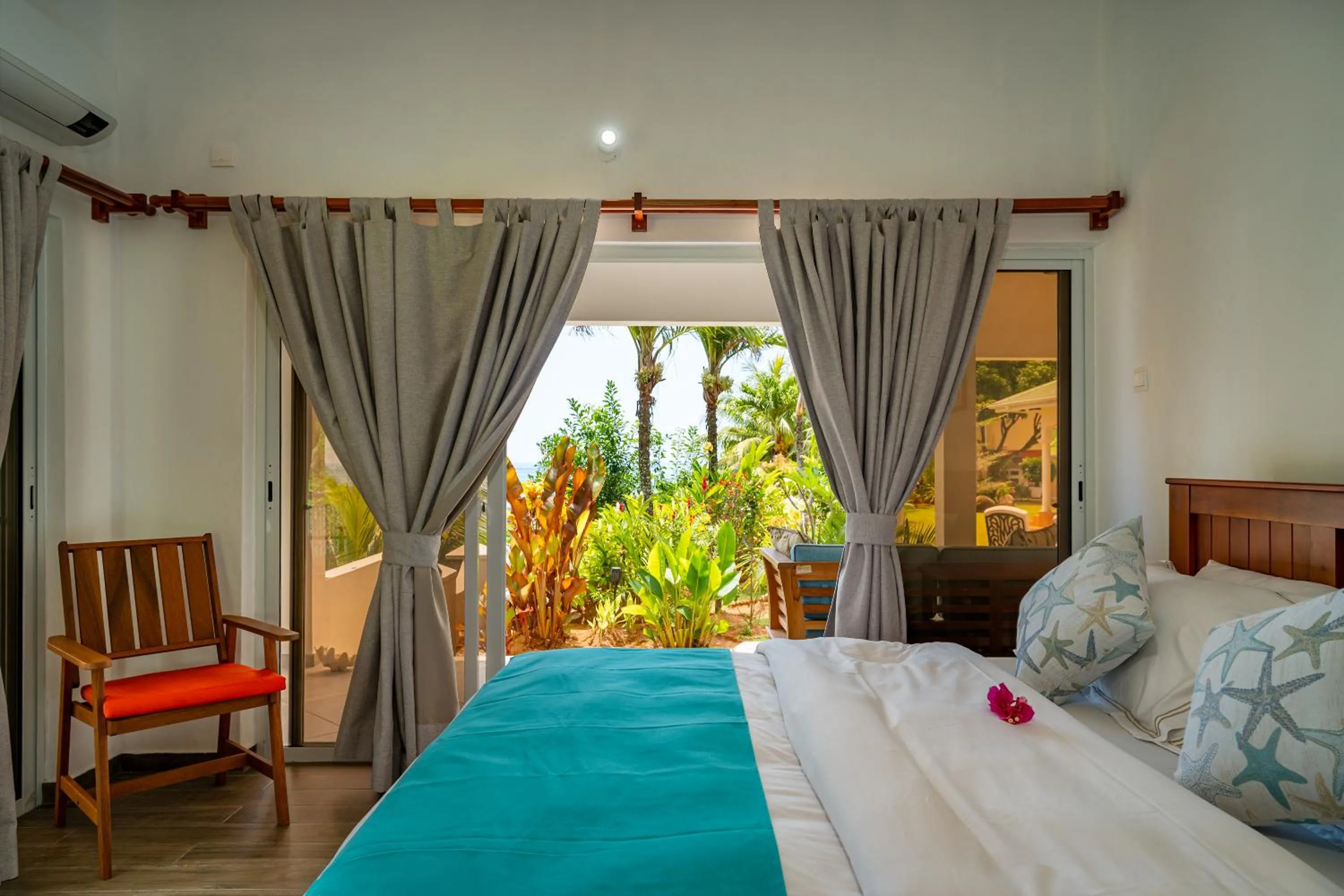 Bed in Au Cap Self Catering
