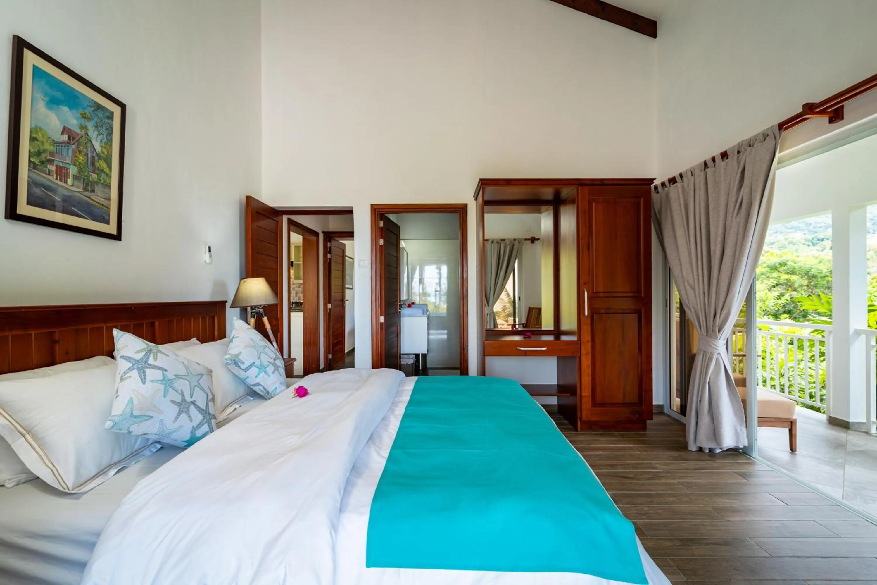 Bed in Au Cap Self Catering