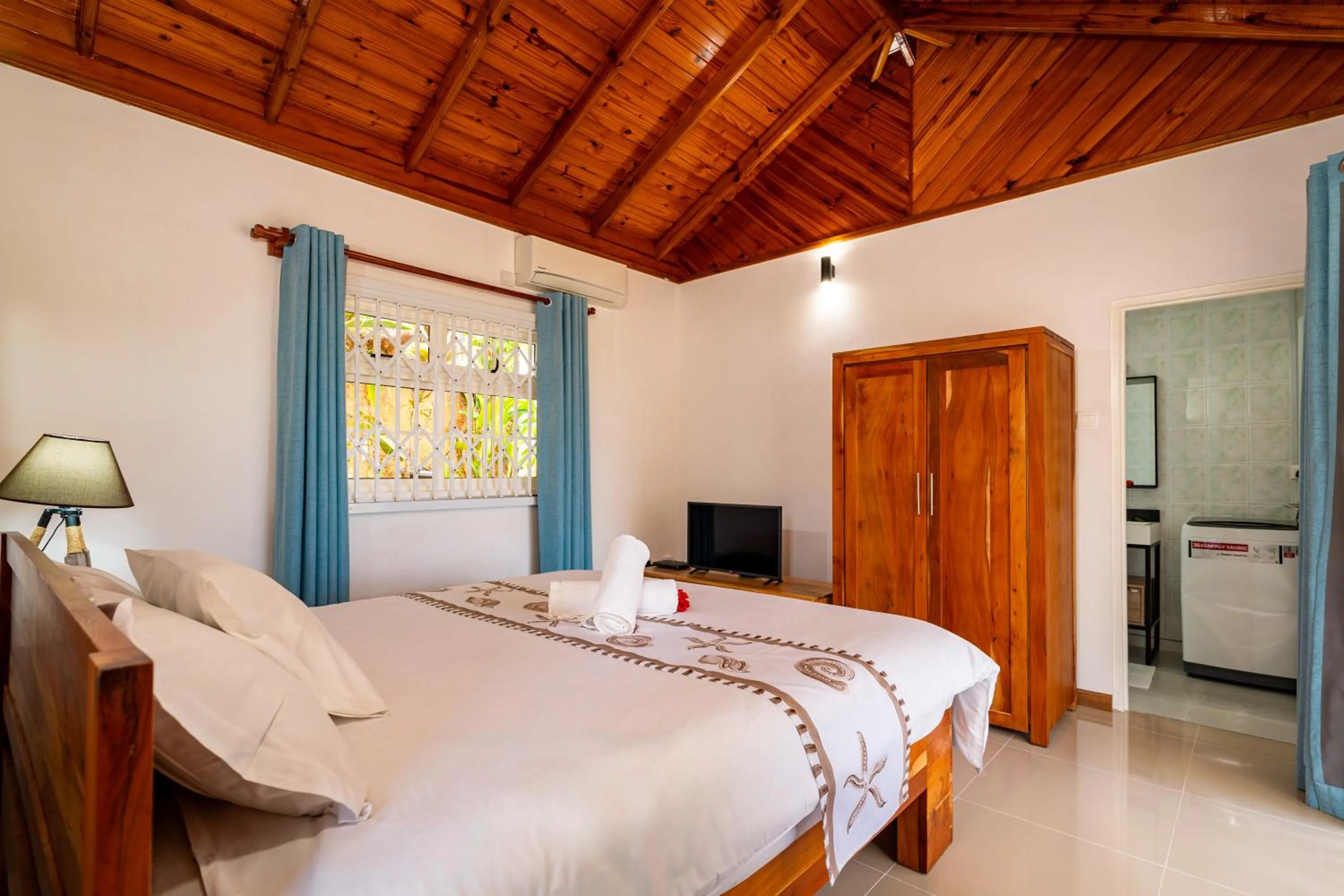 Bed in Au Cap Self Catering
