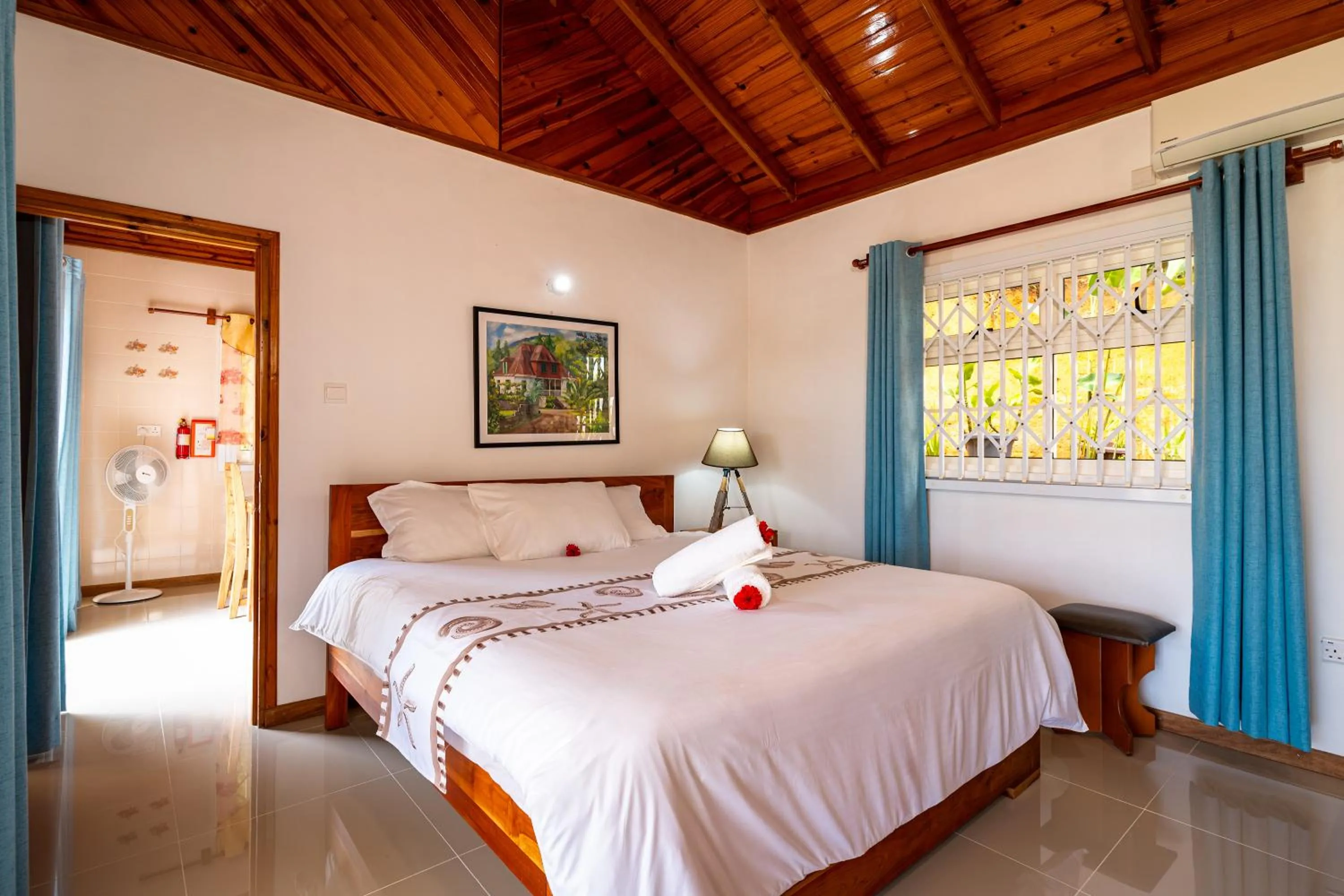Bed in Au Cap Self Catering
